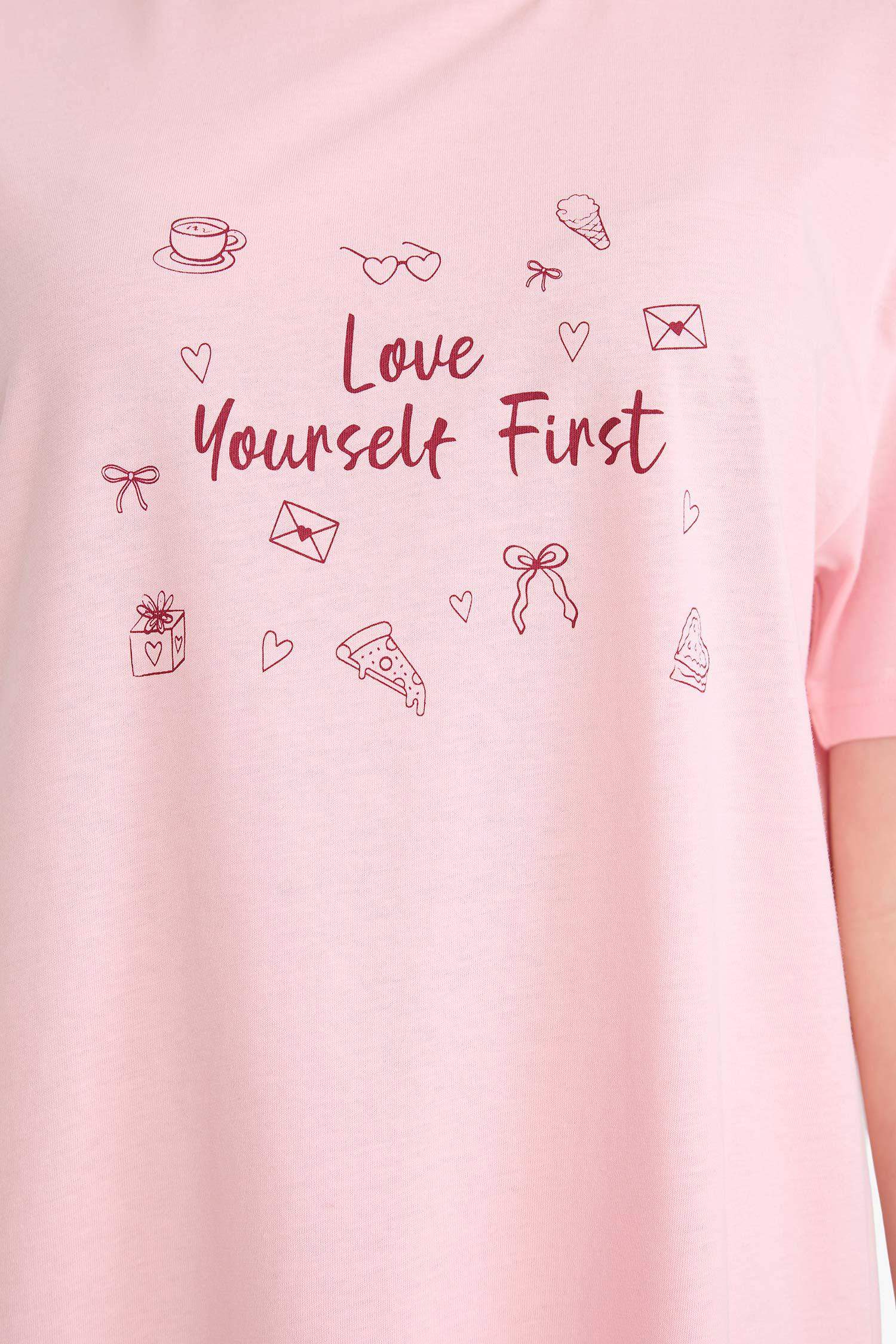 Regular Fit Printed Nightgown