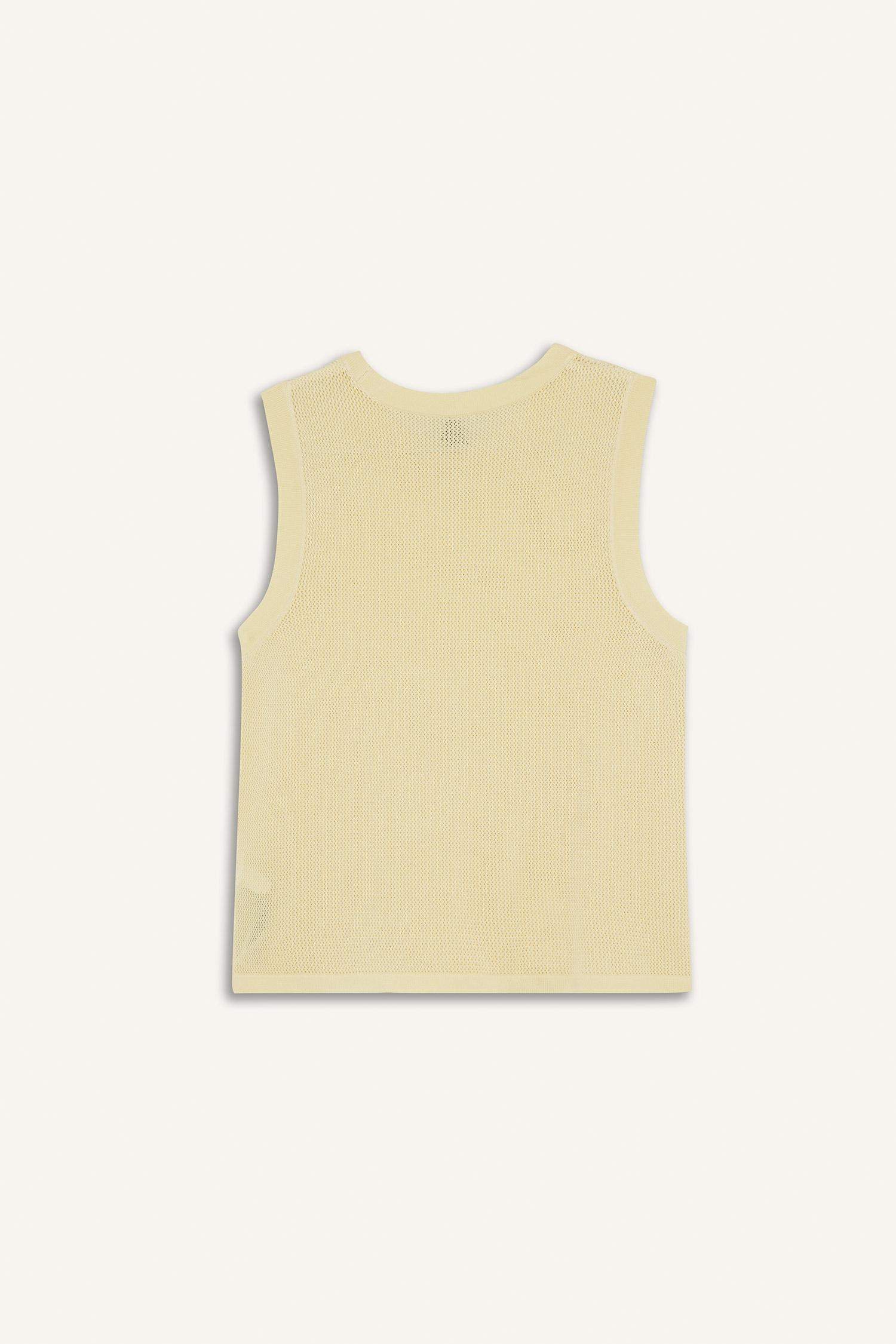 Regular Fit Ajurlu Bisiklet Yaka Triko Atlet