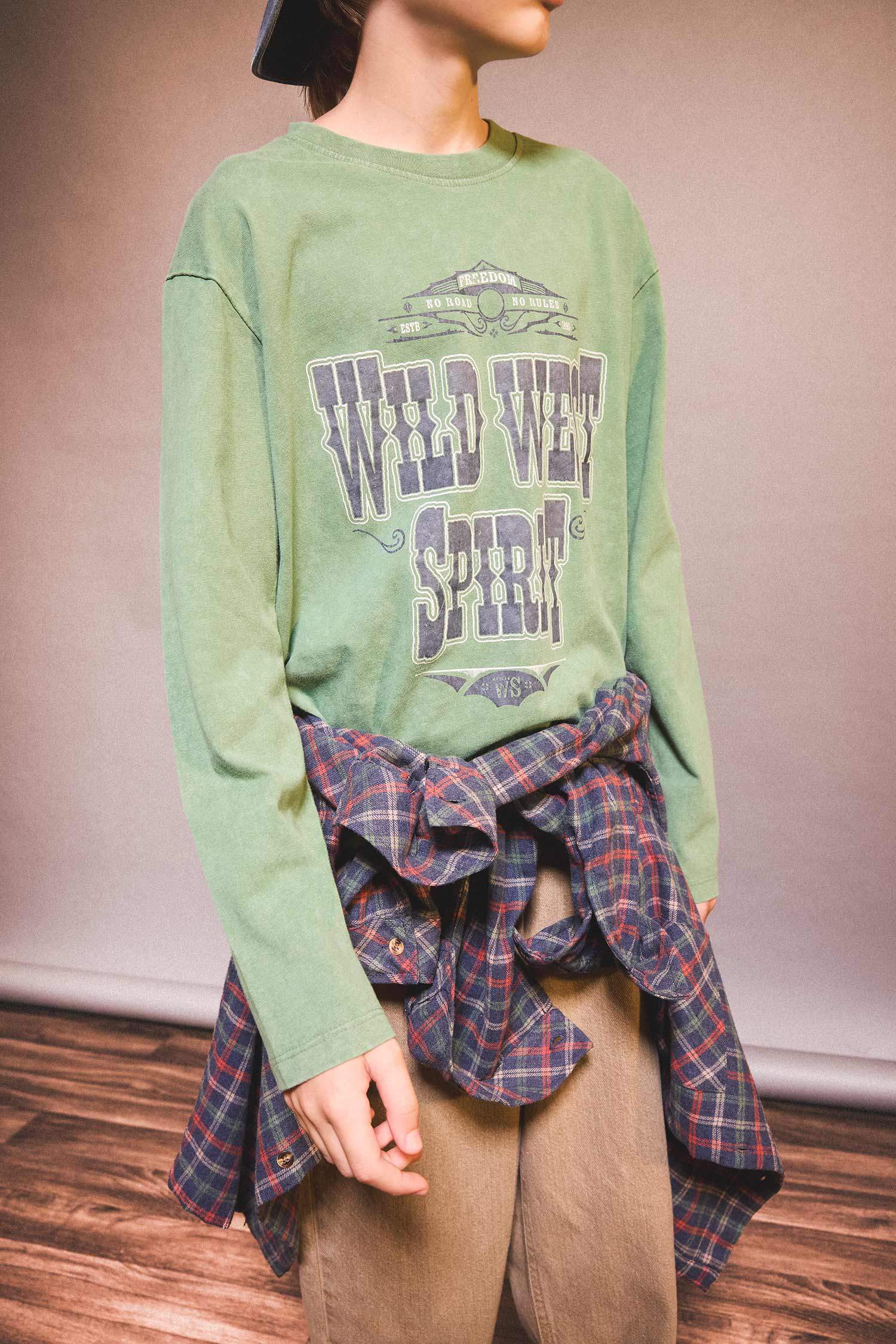 Boy Crew Neck Printed Long Sleeve T-Shirt