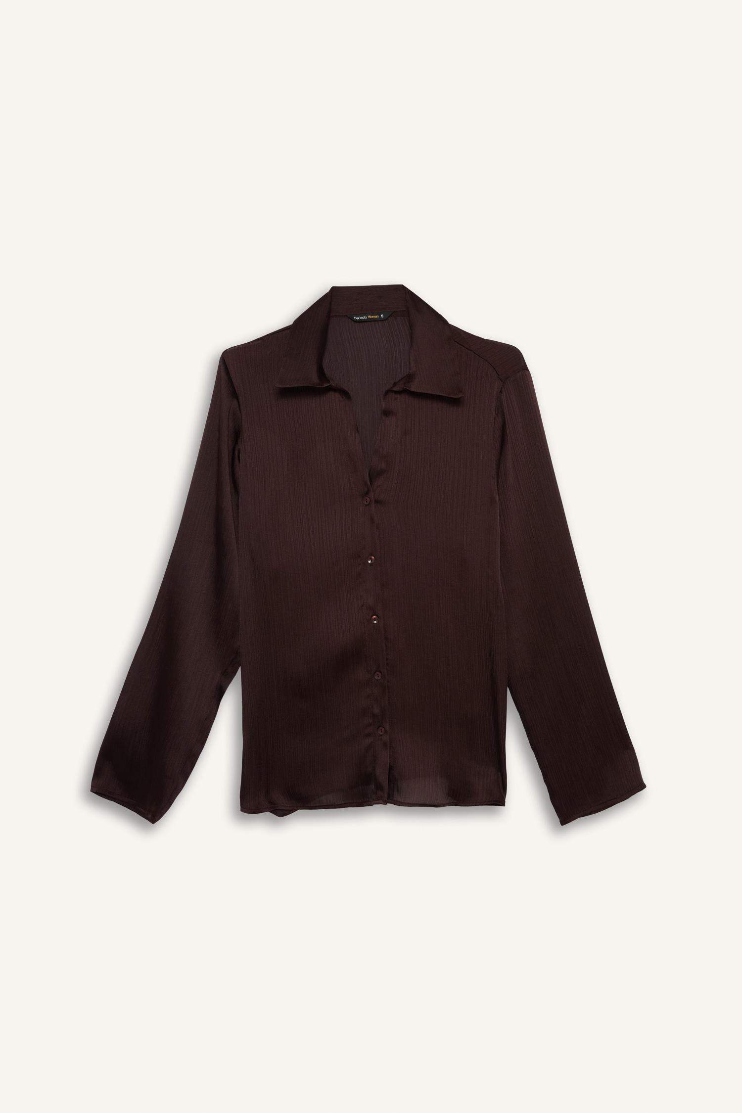 قميص ستان ردن طويل قصة عادية