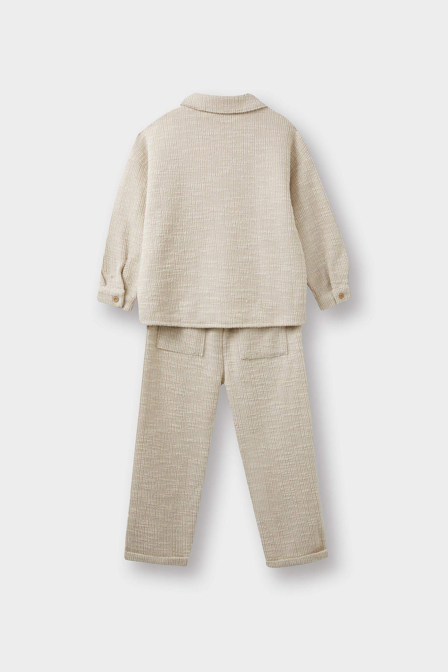سيت بيبي ولادي قميص وبنطلون - قطعتين