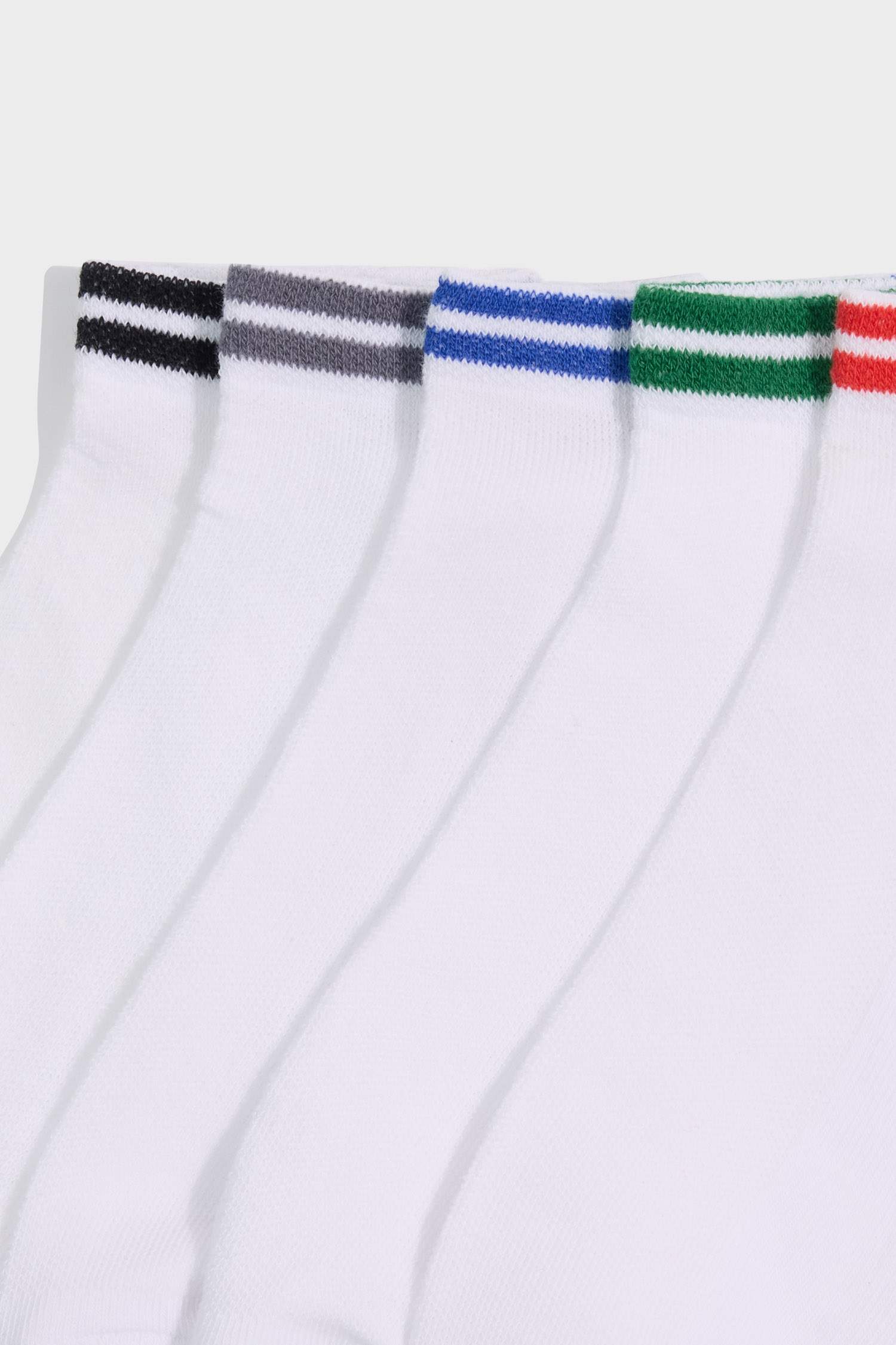 شرابات قصيرة رجالي قطن - 5 قطع