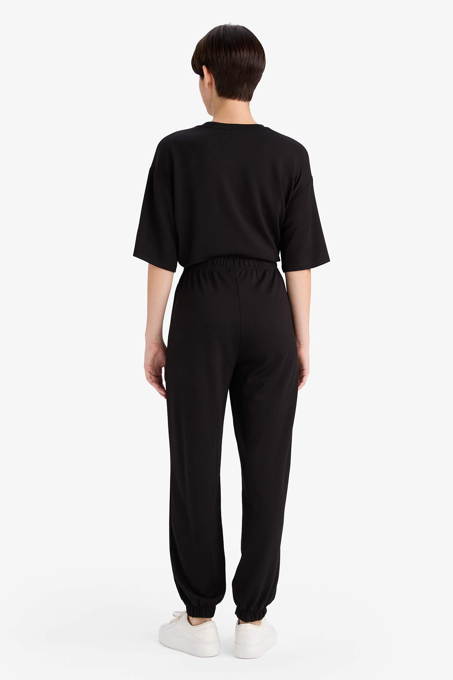 Jogger Fit Basic Düz Cepli Eşofman Altı