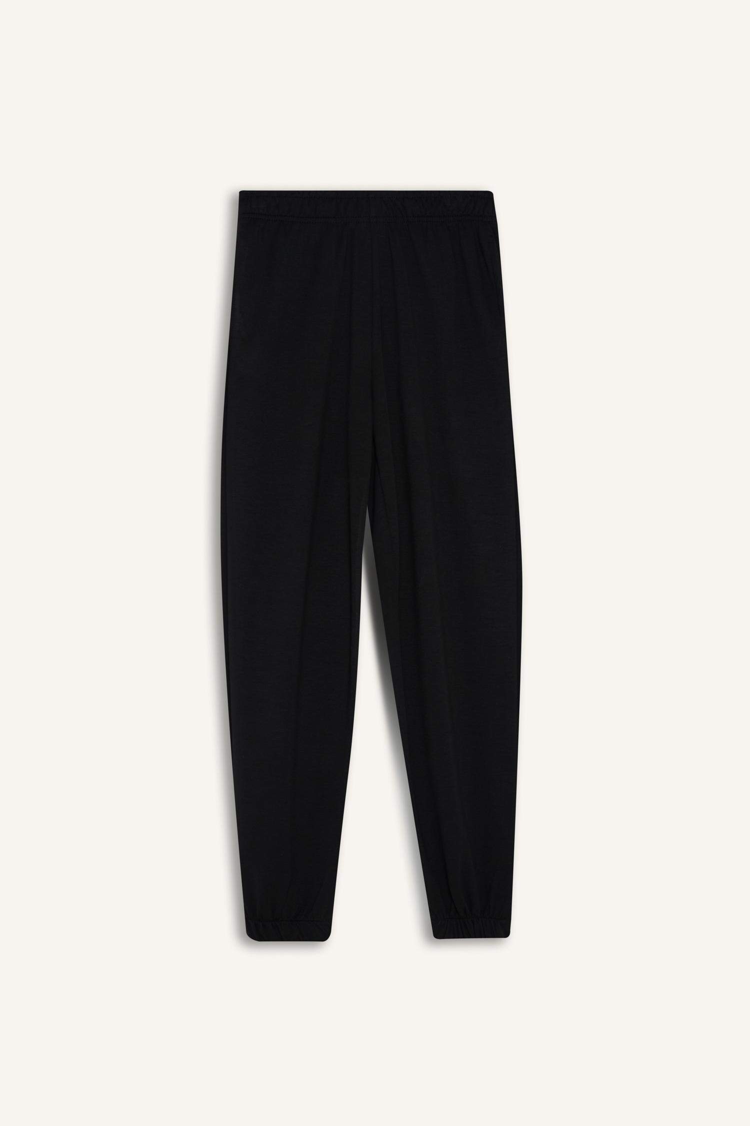 Jogger Fit Basic Düz Cepli Eşofman Altı