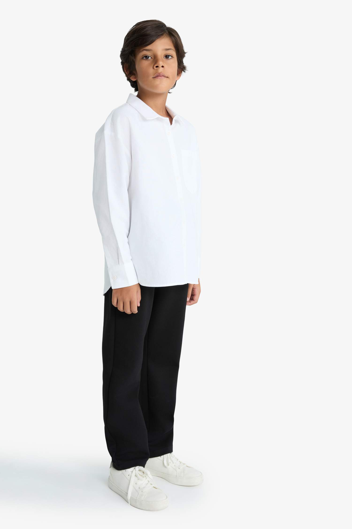 سروال أولاد قصة عادية ستاندارت بخصر مطاطي