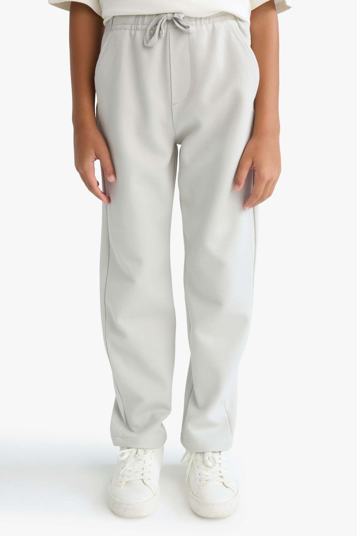 بنطلون اولادي قصة عادية وخصر مطاطي