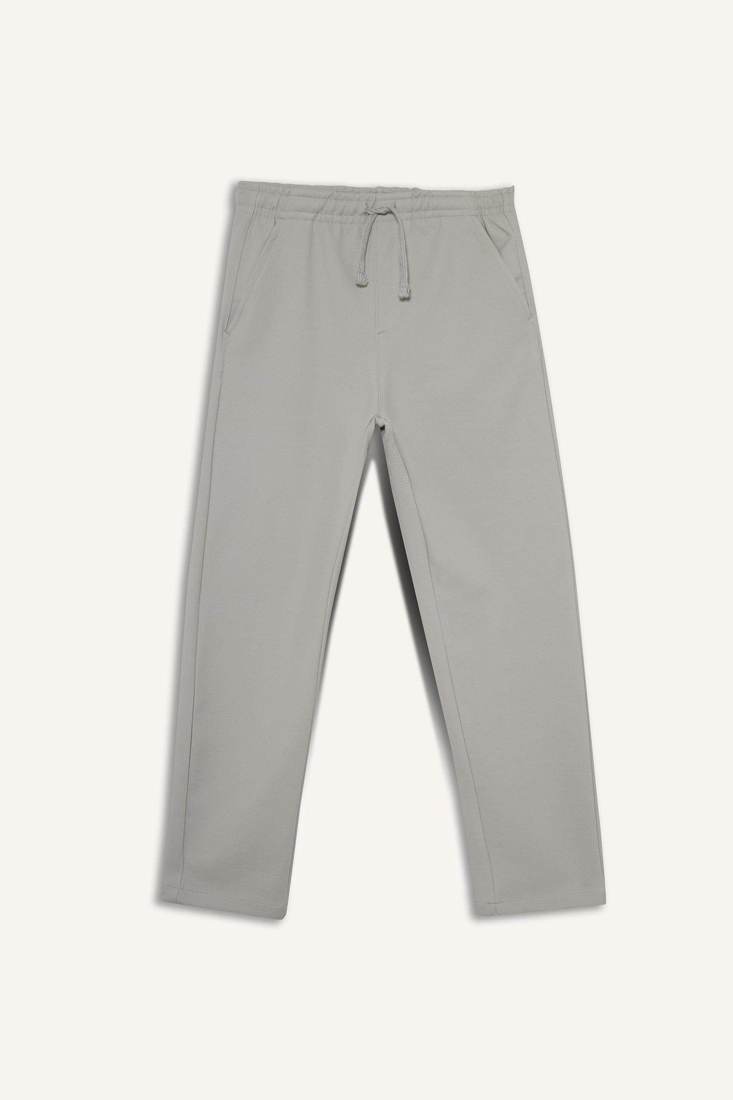 بنطلون اولادي قصة عادية وخصر مطاطي