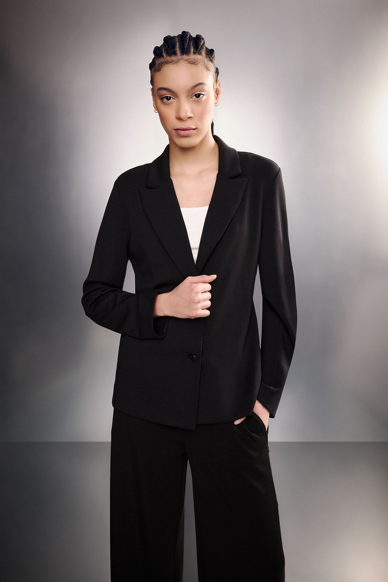 DeFacto Ultra Yumuşak Standart Fit Blazer Ceket