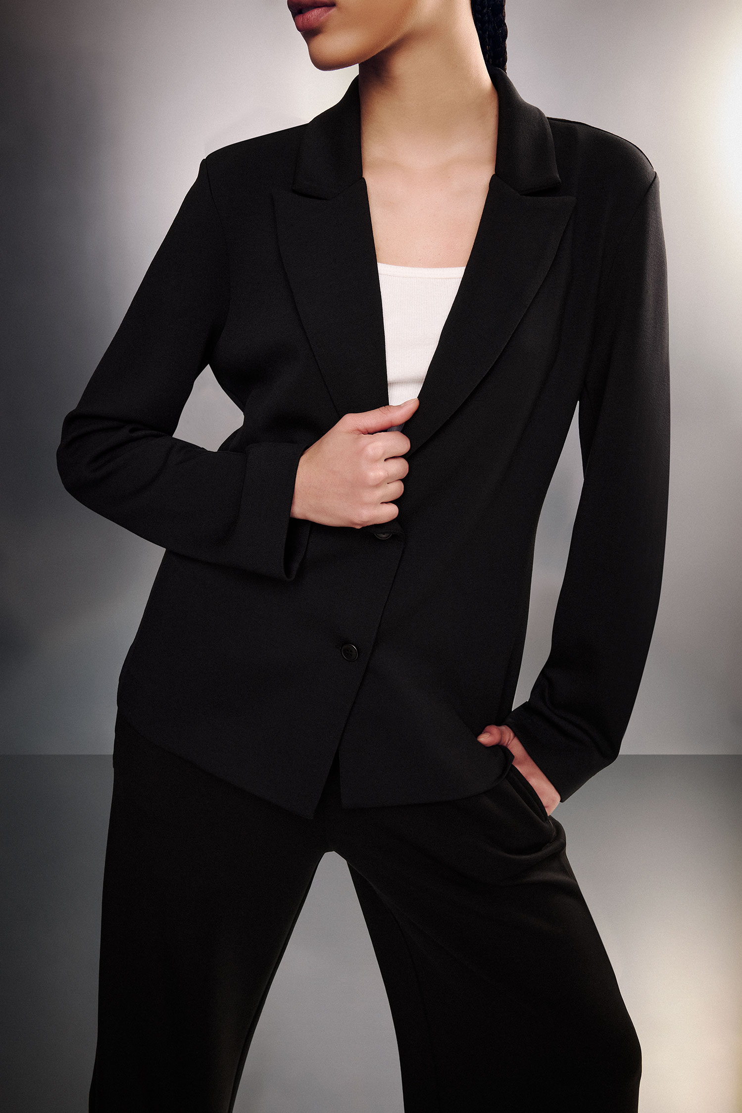 DeFacto Ultra Yumuşak Standart Fit Blazer Ceket görsel 3