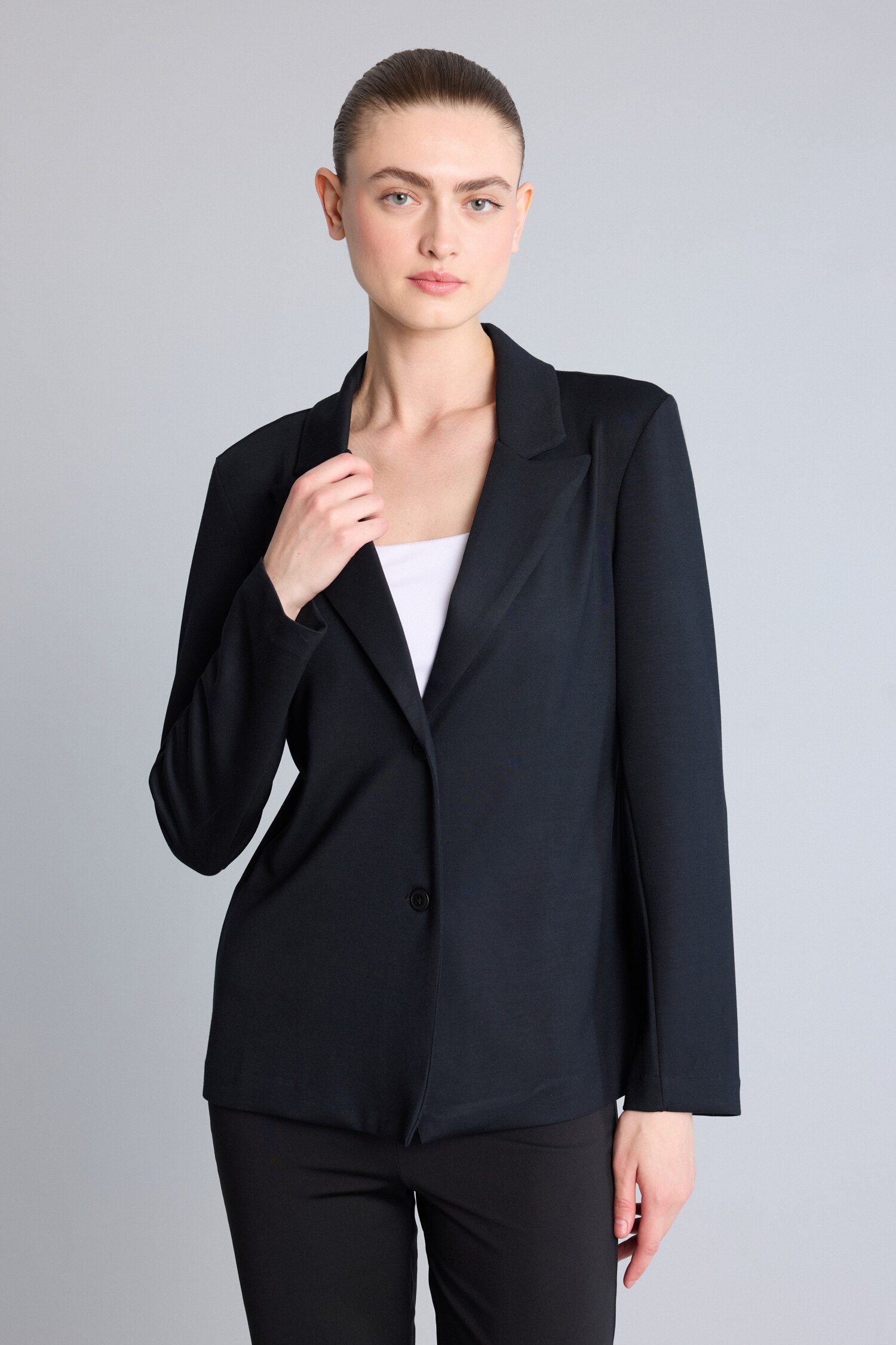 DeFacto Ultra Yumuşak Standart Fit Blazer Ceket görsel 6