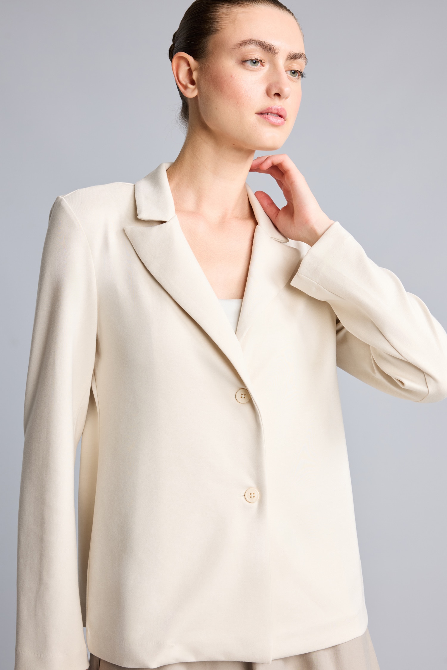 DeFacto Ultra Yumuşak Standart Fit Blazer Ceket görsel 3