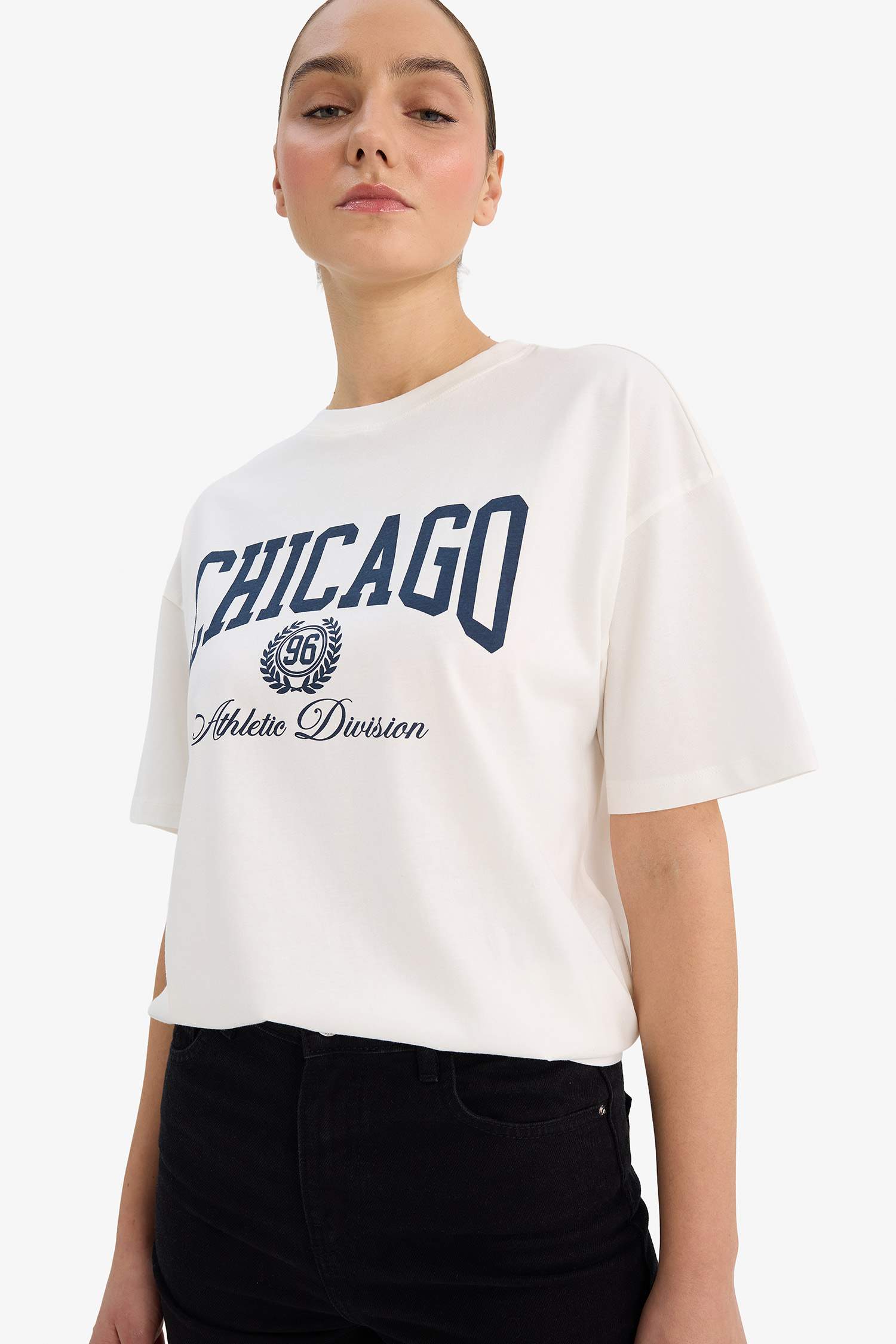 Футболка Oversize с принтом