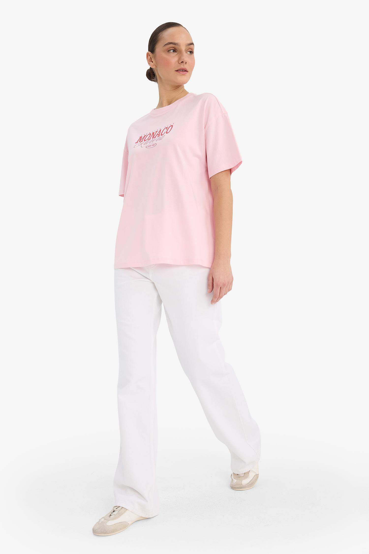 Футболка Oversize с принтом