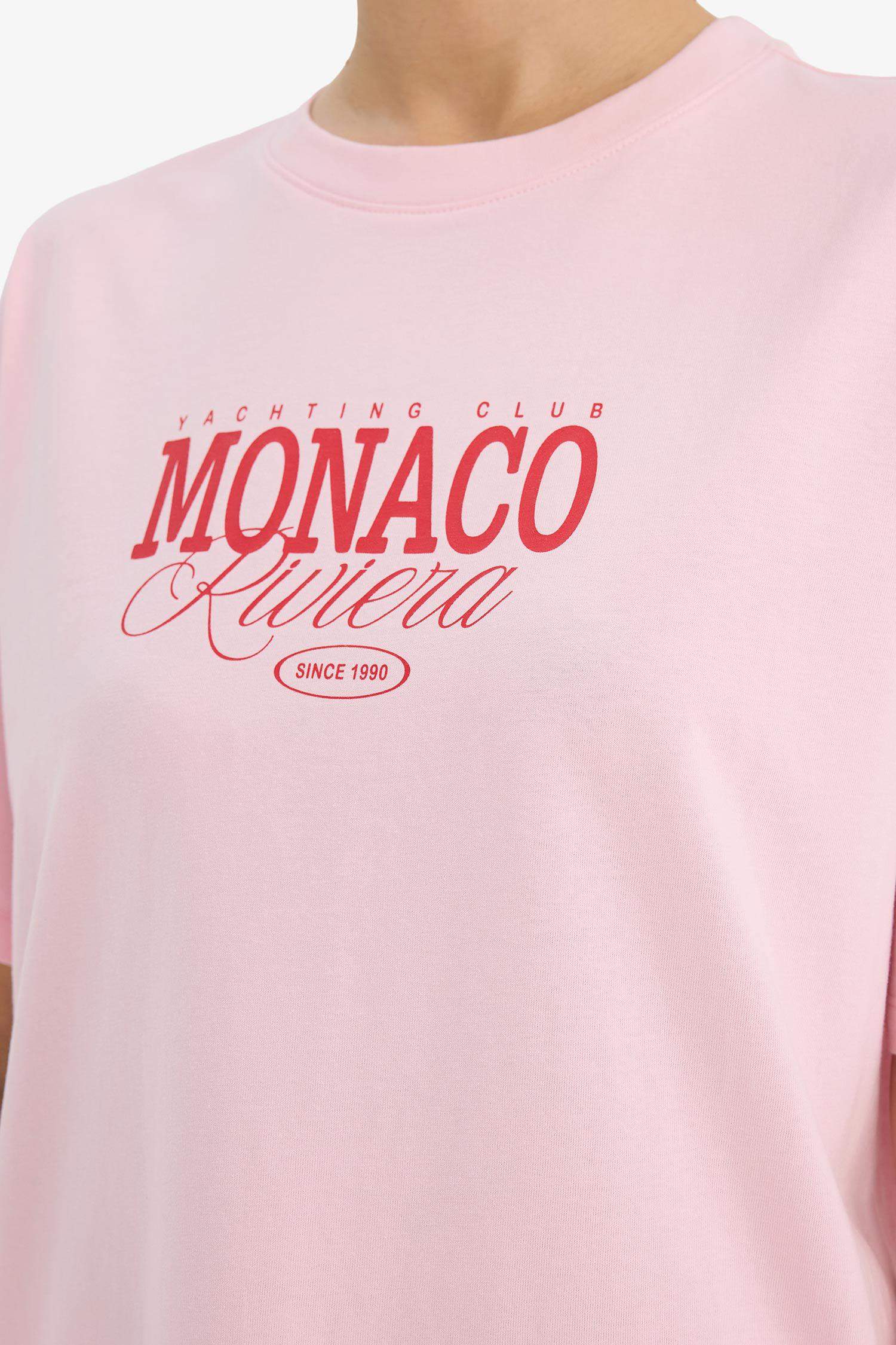 Футболка Oversize с принтом