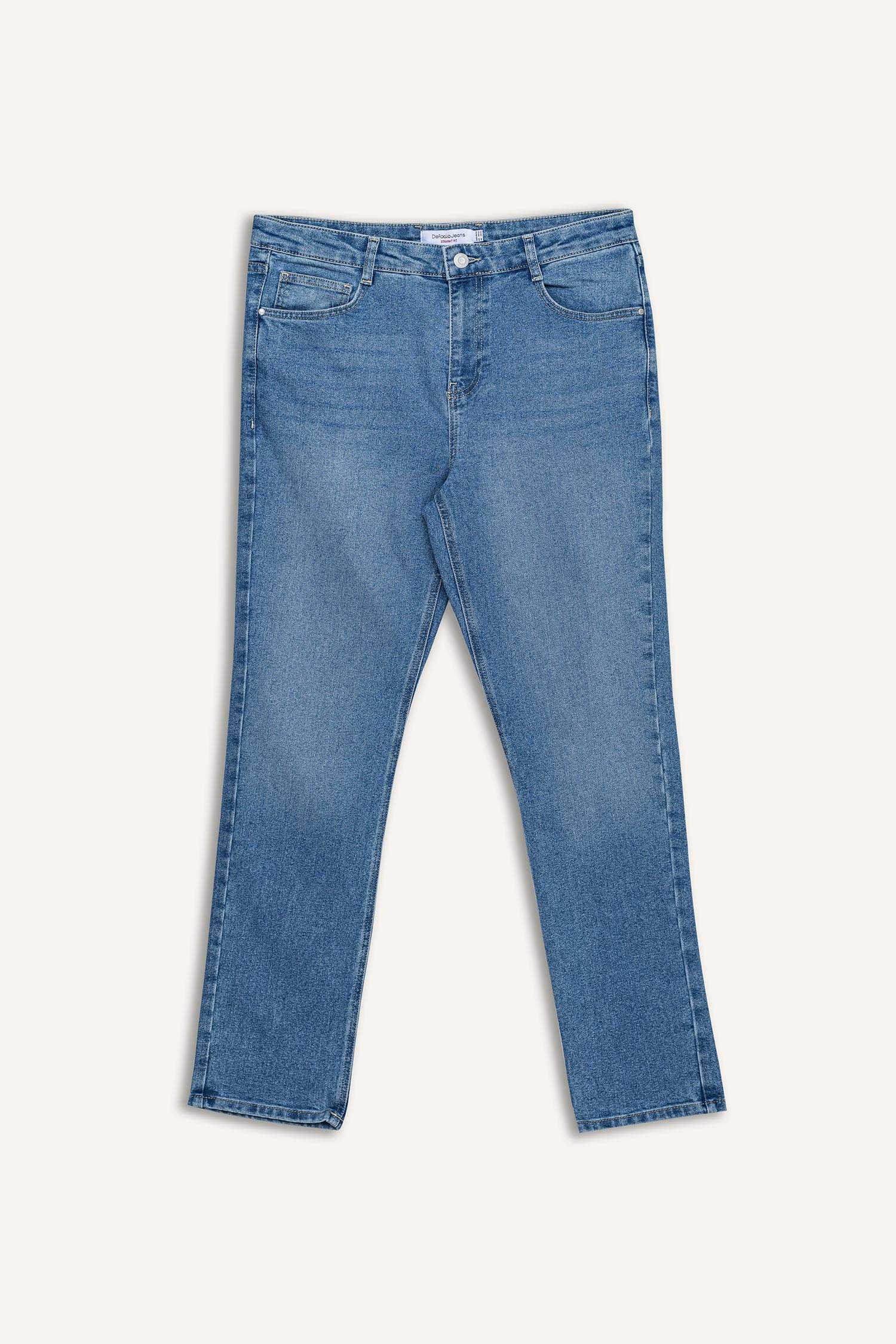 Straight Fit Trousers