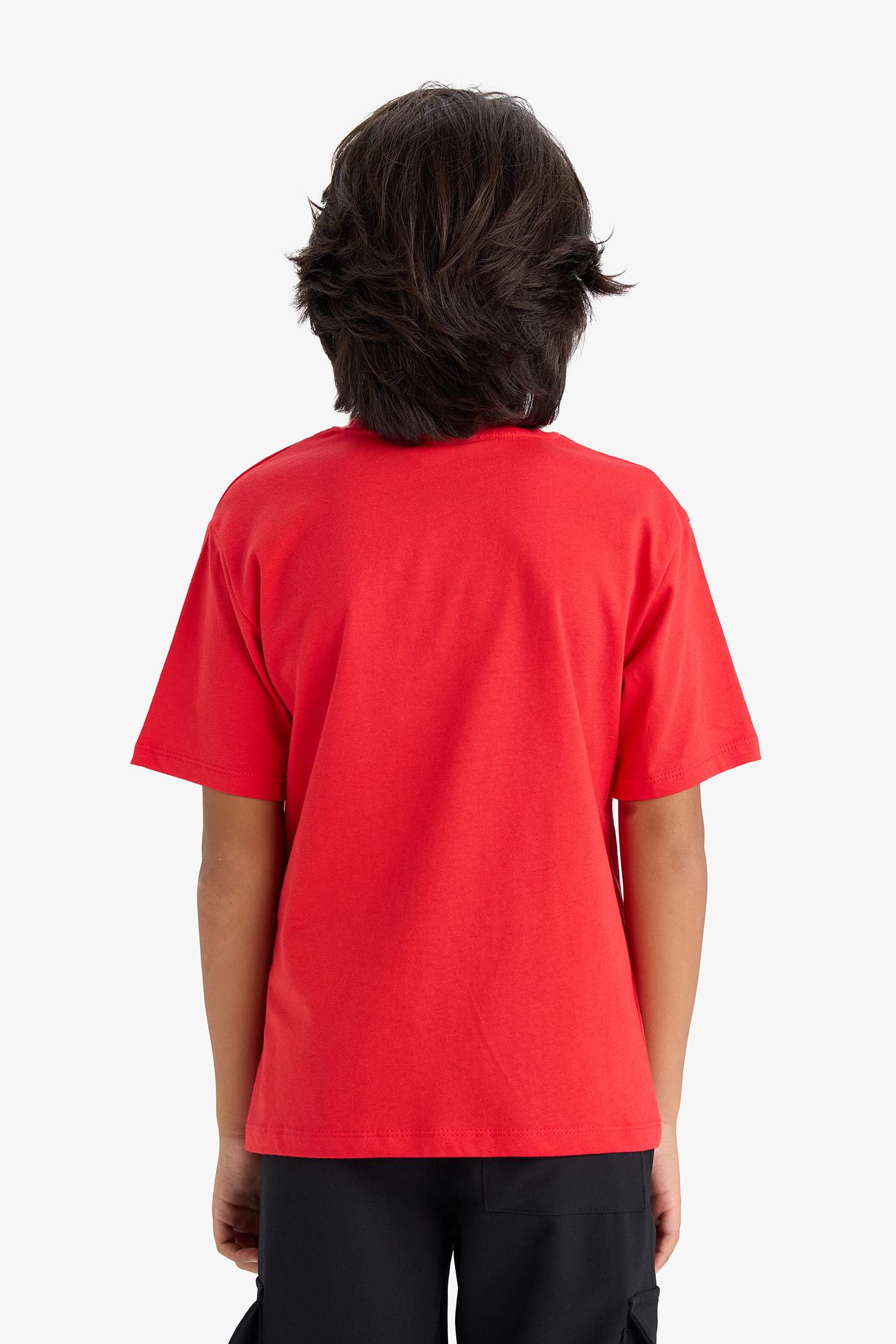 Erkek Çocuk Nintendo Bisiklet Yaka Kısa Kollu Tişört