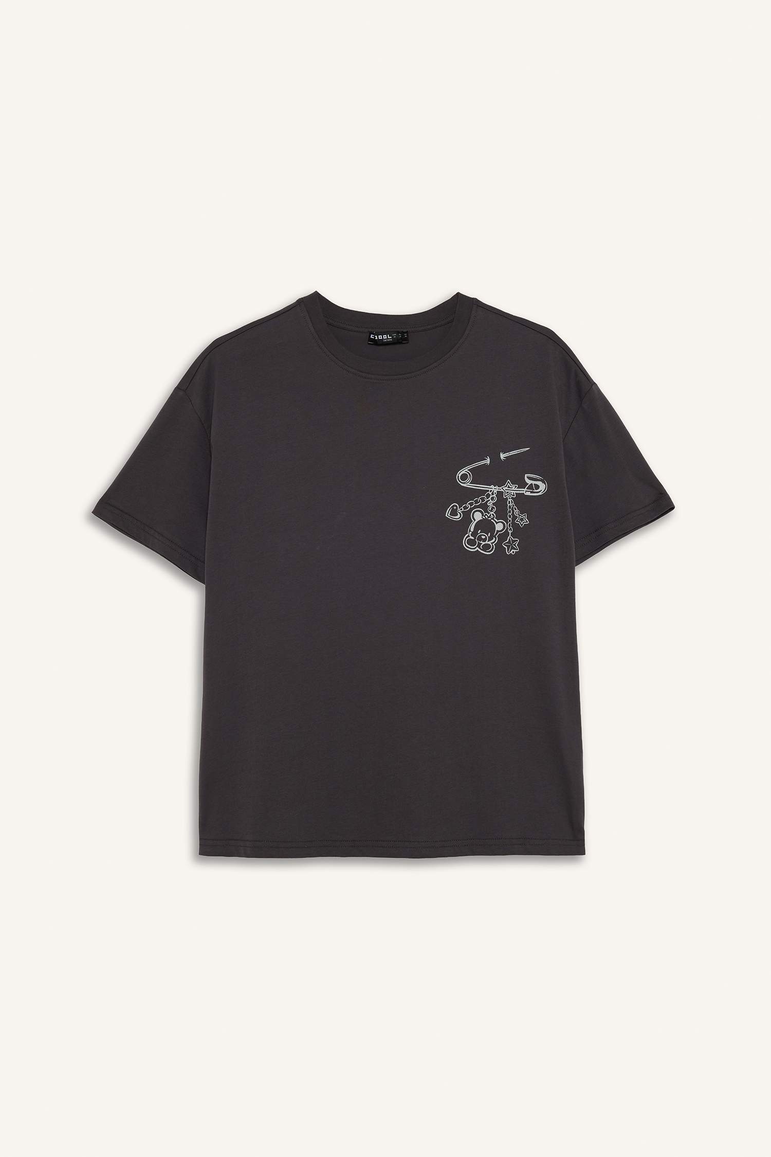 Футболка с принтом Oversize