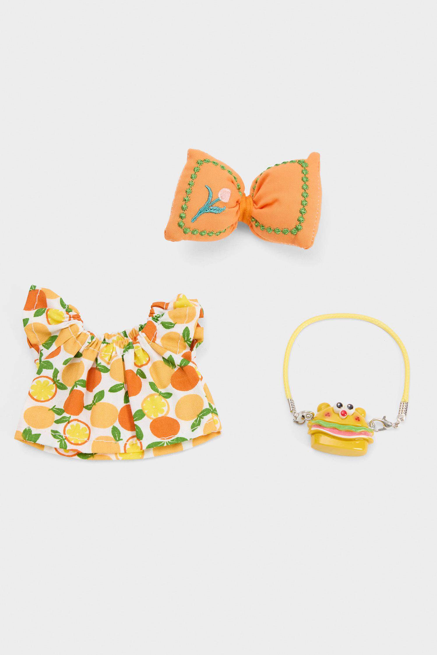 Kadın Meyve Temalı Giydirilebilir Anahtarlık Kostümü