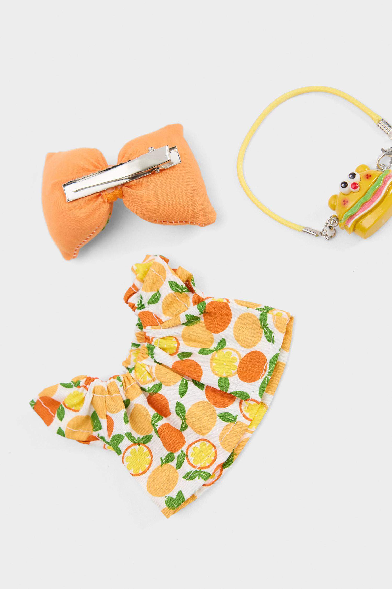 Kadın Meyve Temalı Giydirilebilir Anahtarlık Kostümü