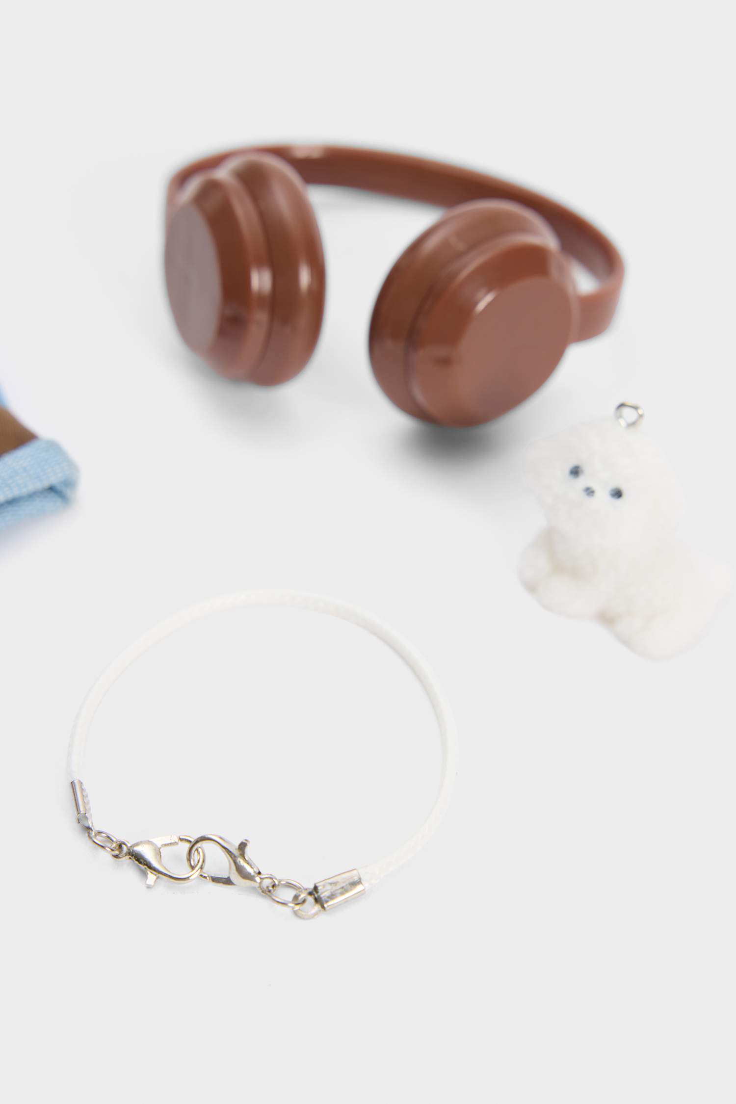 Kadın Kedi Detaylı Giydirilebilir Anahtarlık Kostümü