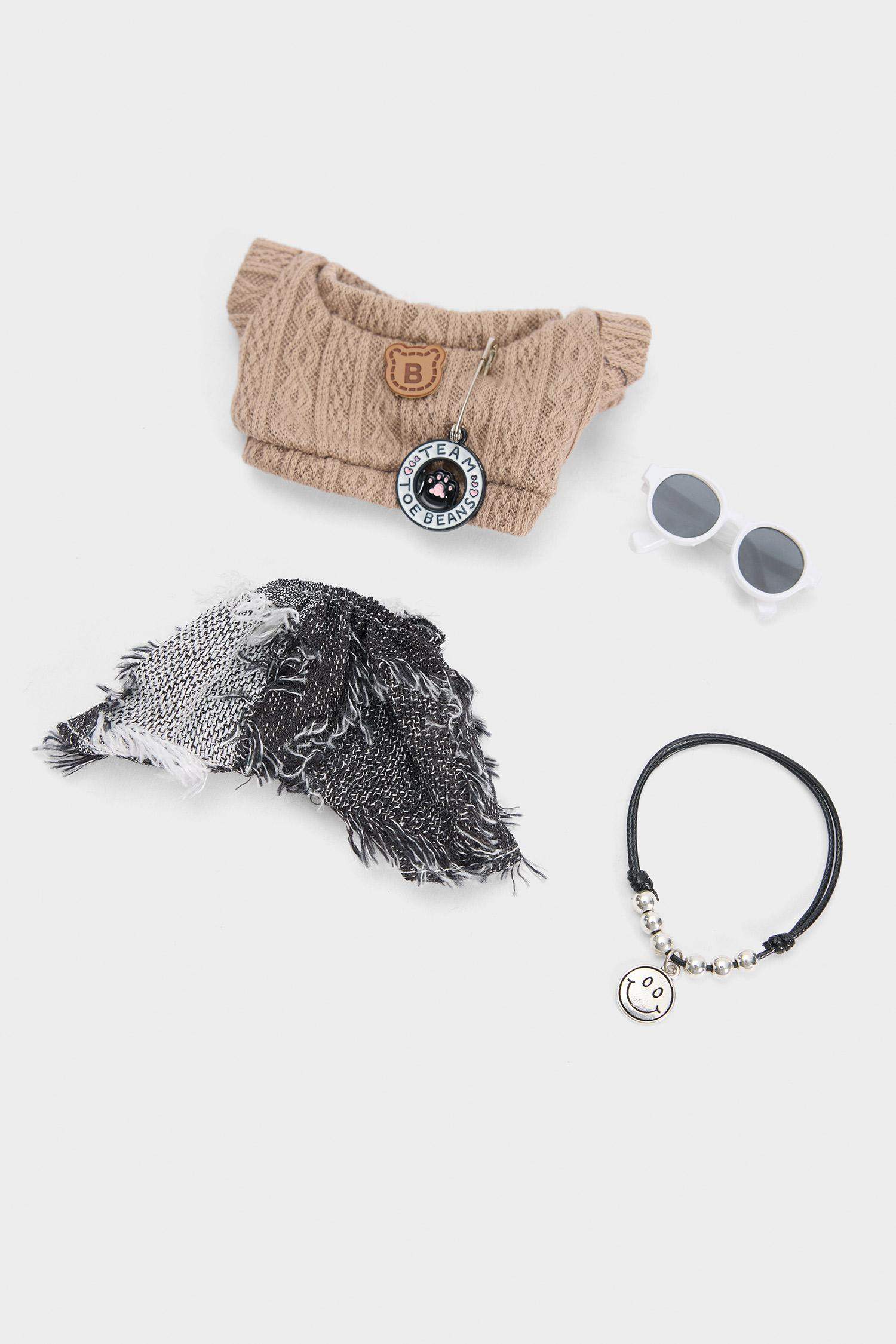 Kadın Kolye Detaylı Giydirilebilir Charm Anahtarlık Kostümü