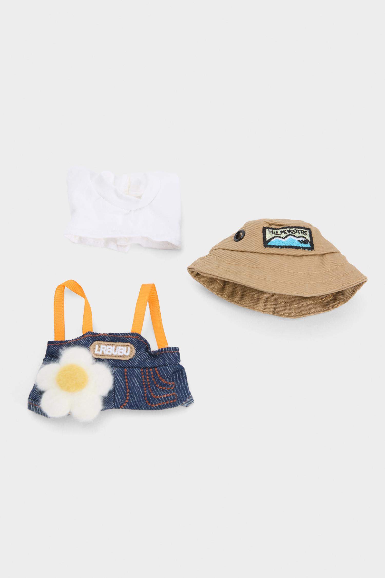 Kadın Papatya Detaylı Giydirilebilir Anahtarlık Kostümü