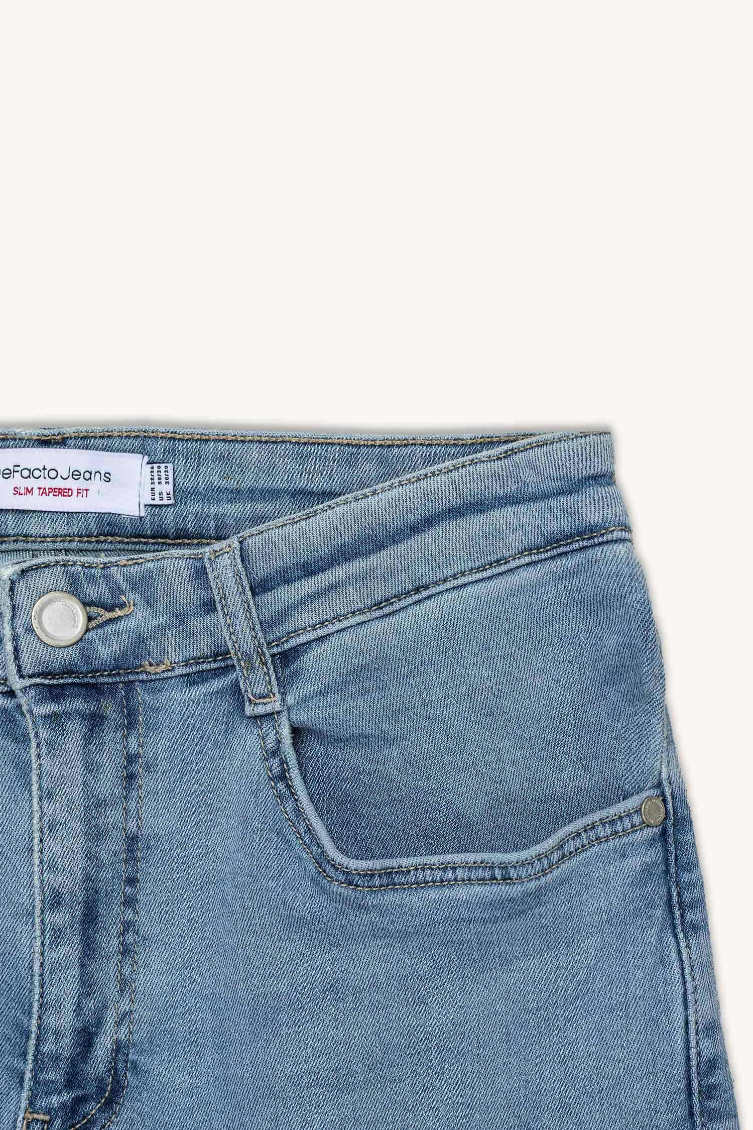 Slim Tapered Fit Narrow Leg Jeans