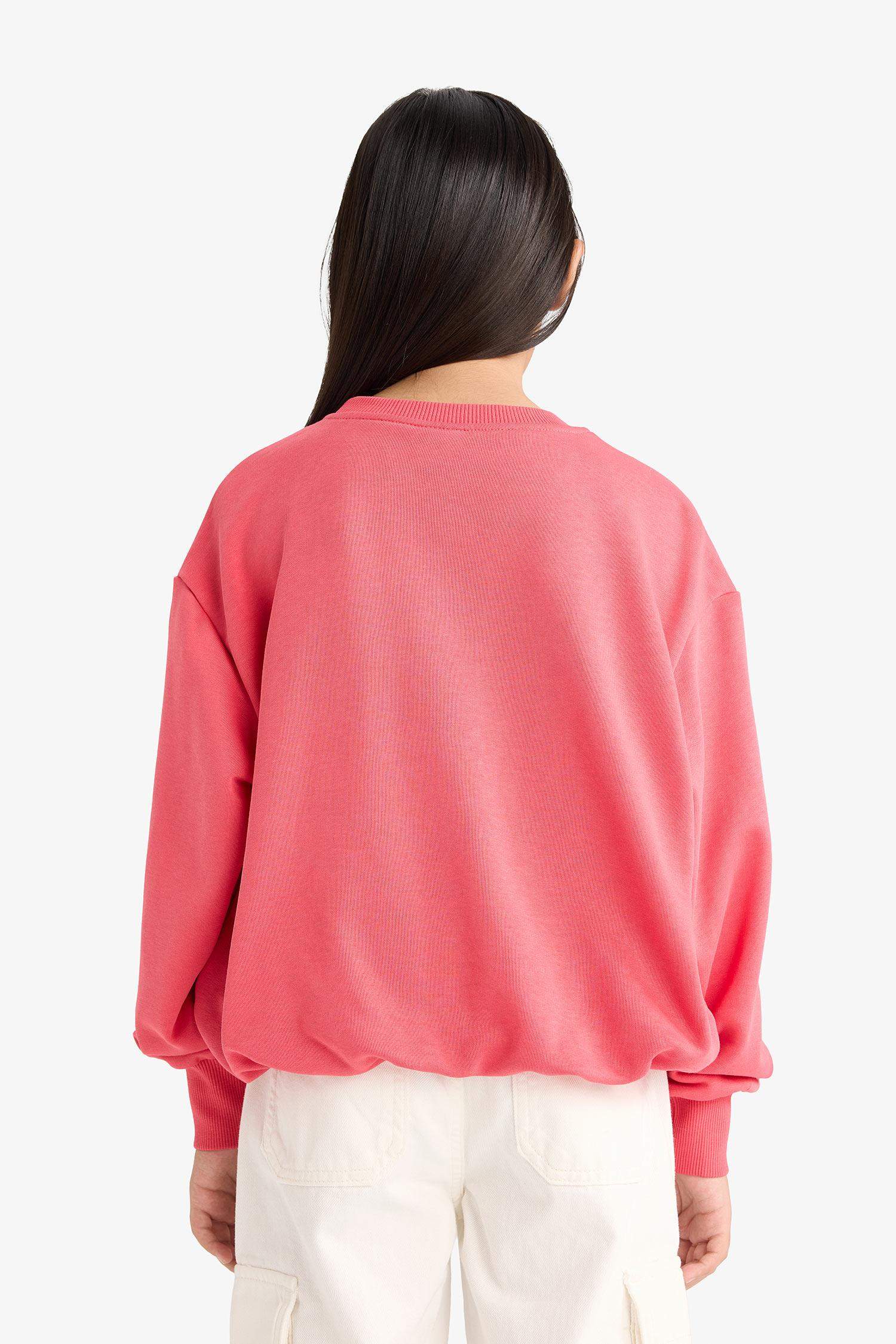 Қыздарға үлкен пішім Сұлу дөңгелек жаға Свитер