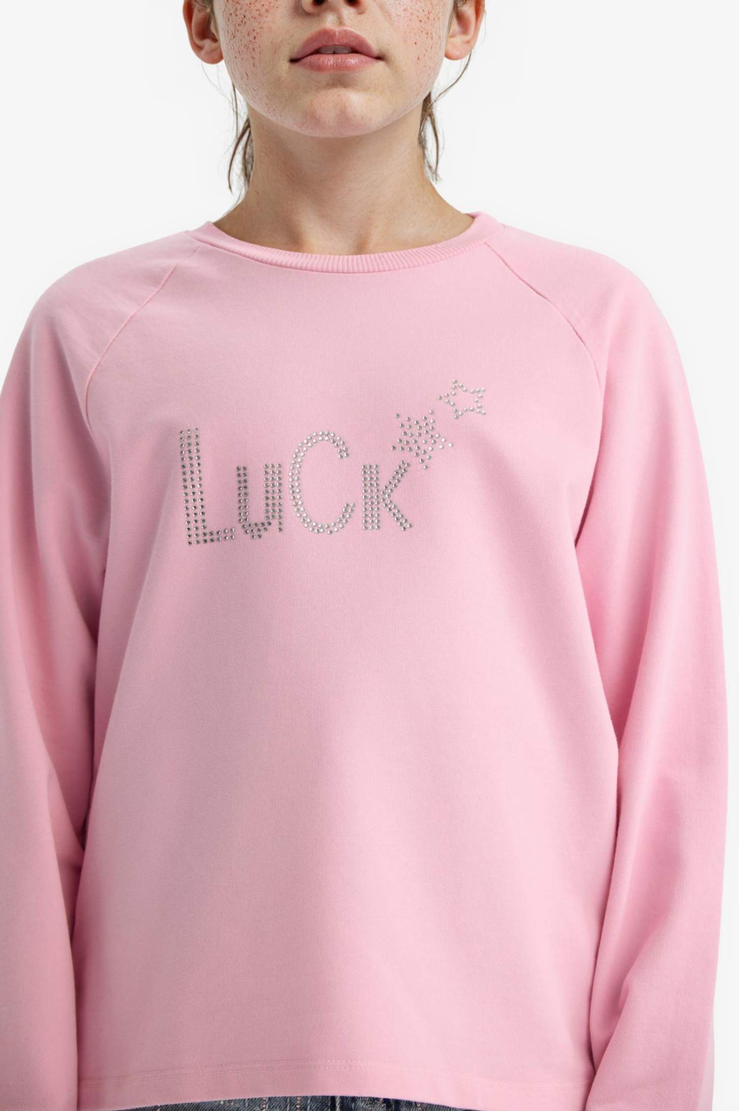 Қыздарға үлкен пішім дөңгелек жаға Свитер