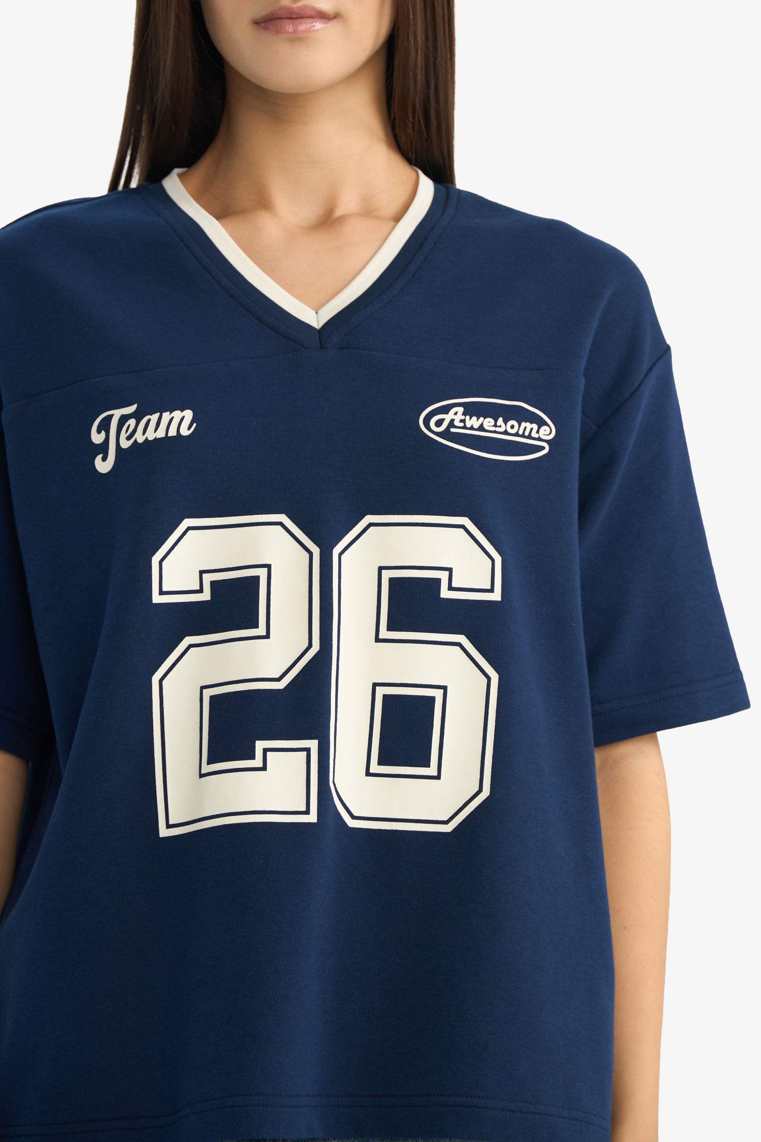 تيشيرت نص ردن اوفر سايز