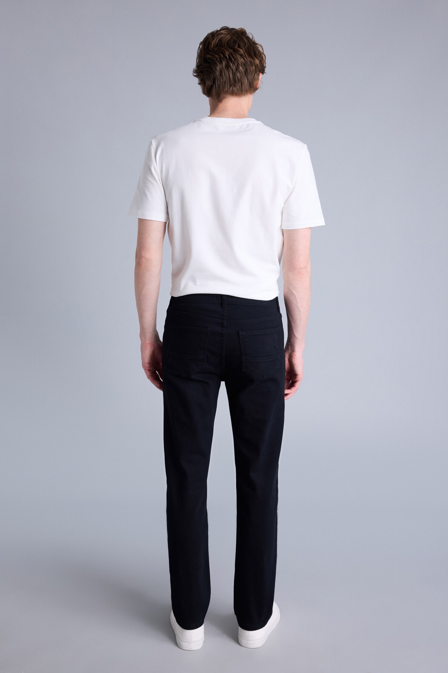 DeFacto Regular Fit Chino Kanvas Pantolon görsel 7