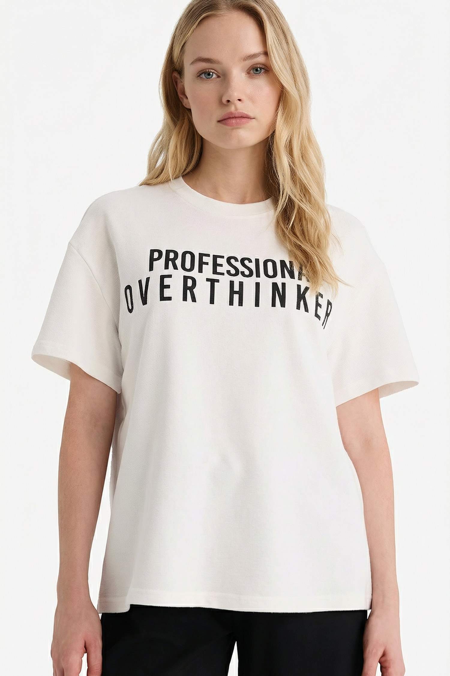 Футболка с принтом Oversize