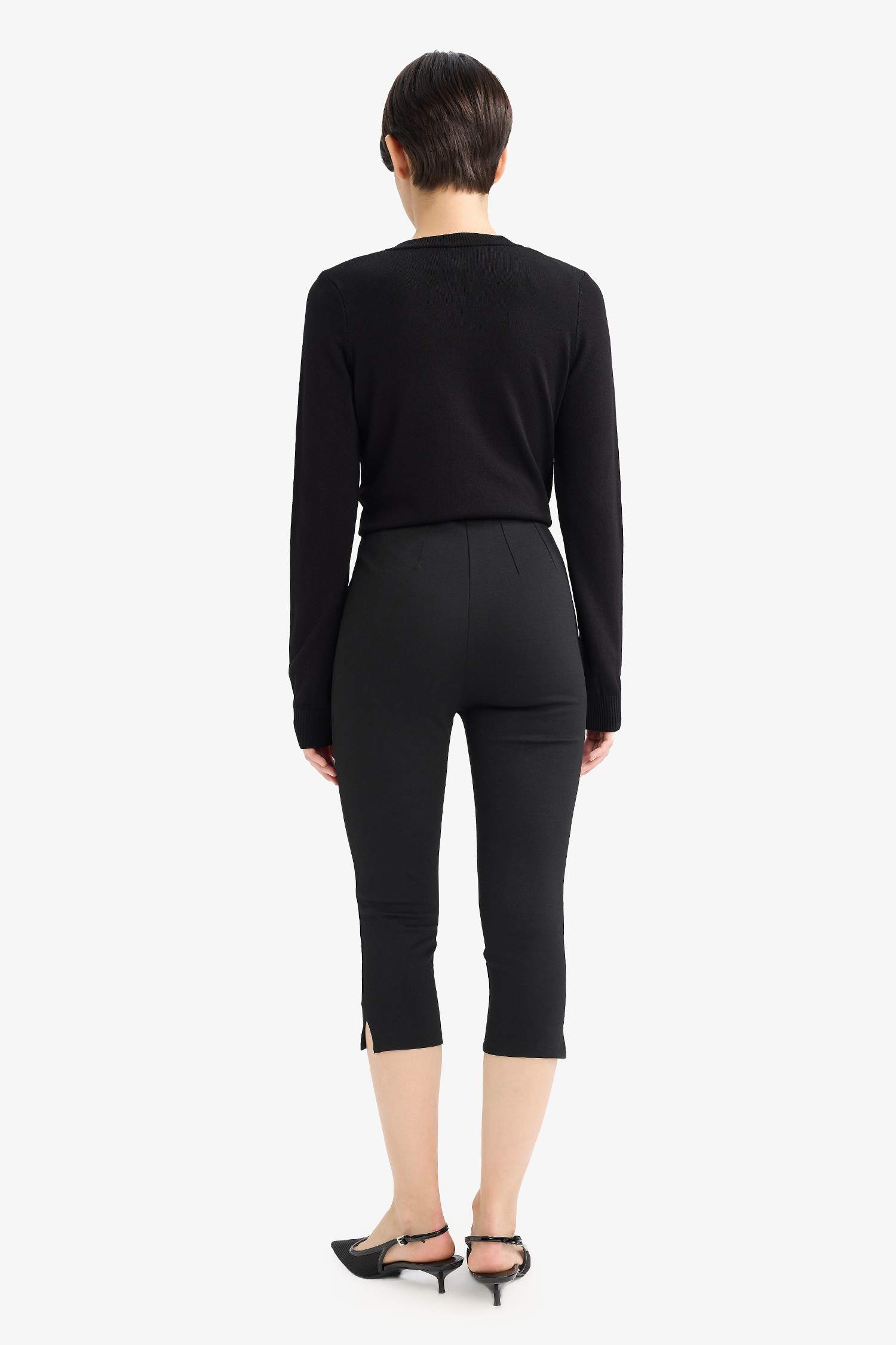 Pens Detaylı Kısa Tayt