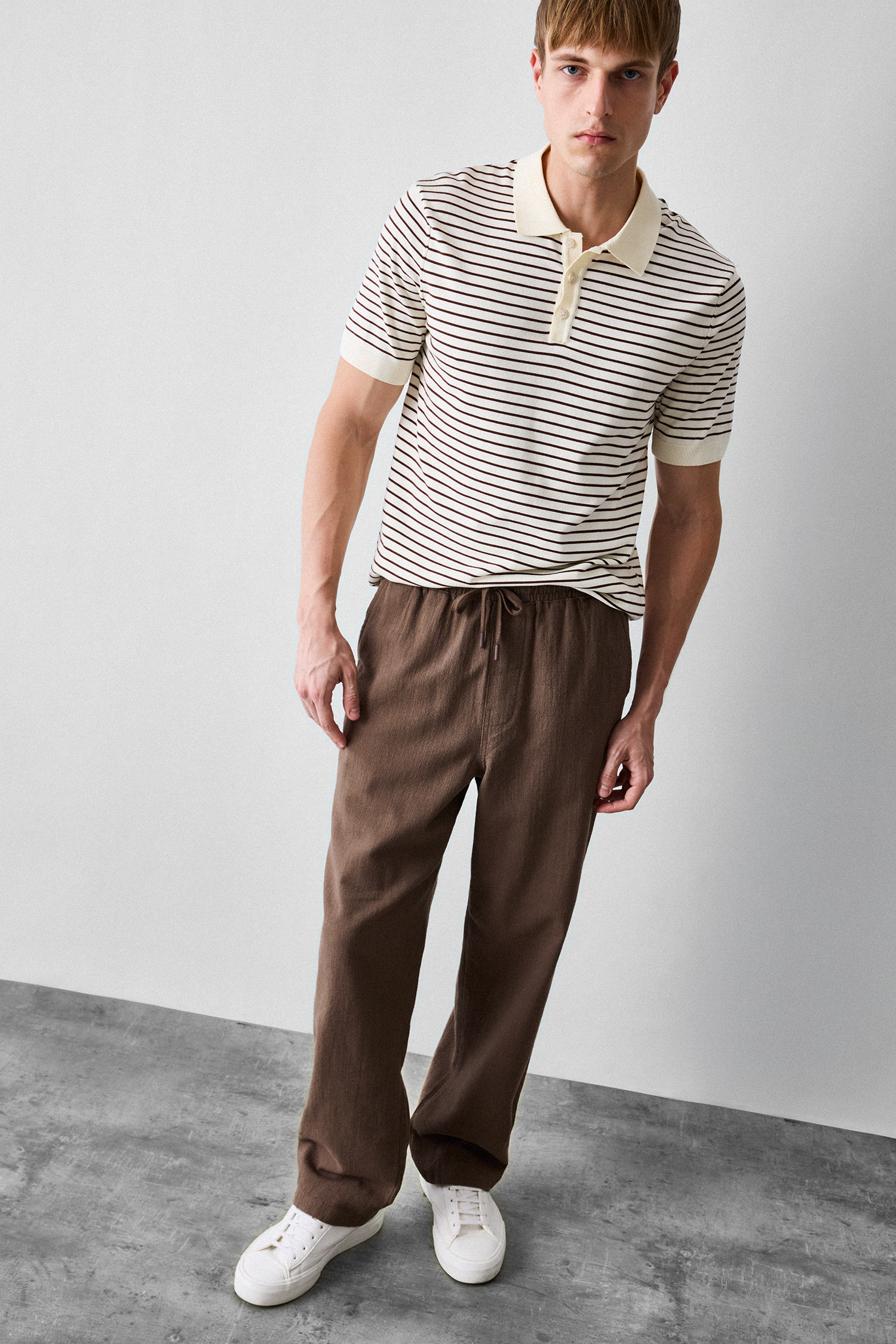 DeFacto %100 Pamuk Baggy Fit Pantolon görsel 2