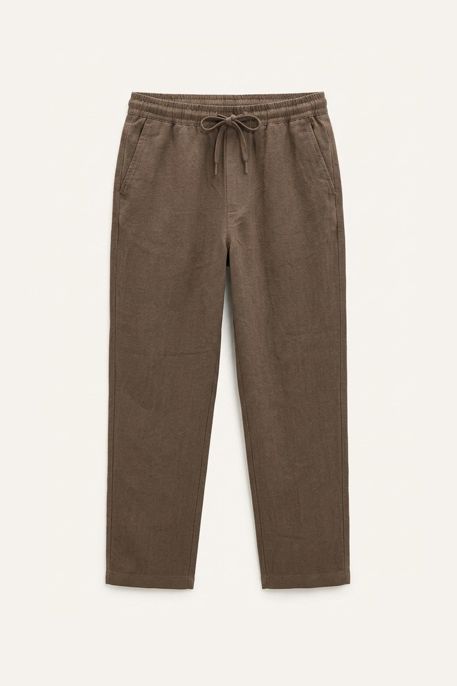 DeFacto %100 Pamuk Baggy Fit Pantolon görsel 5