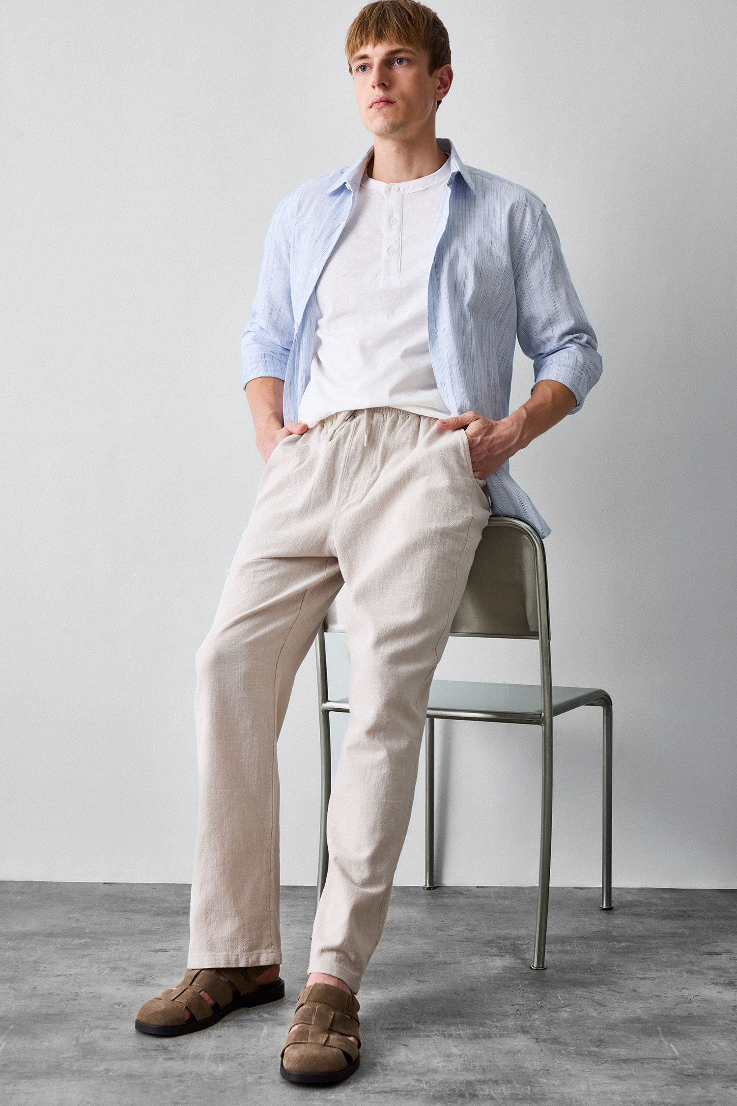 DeFacto %100 Pamuk Baggy Fit Pantolon