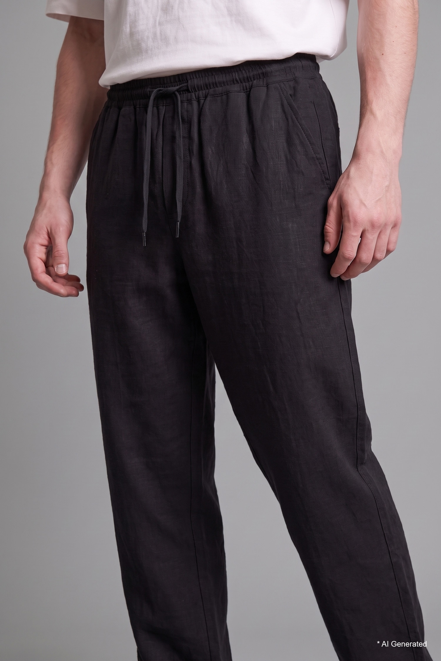 DeFacto %100 Pamuk Baggy Fit Pantolon görsel 6