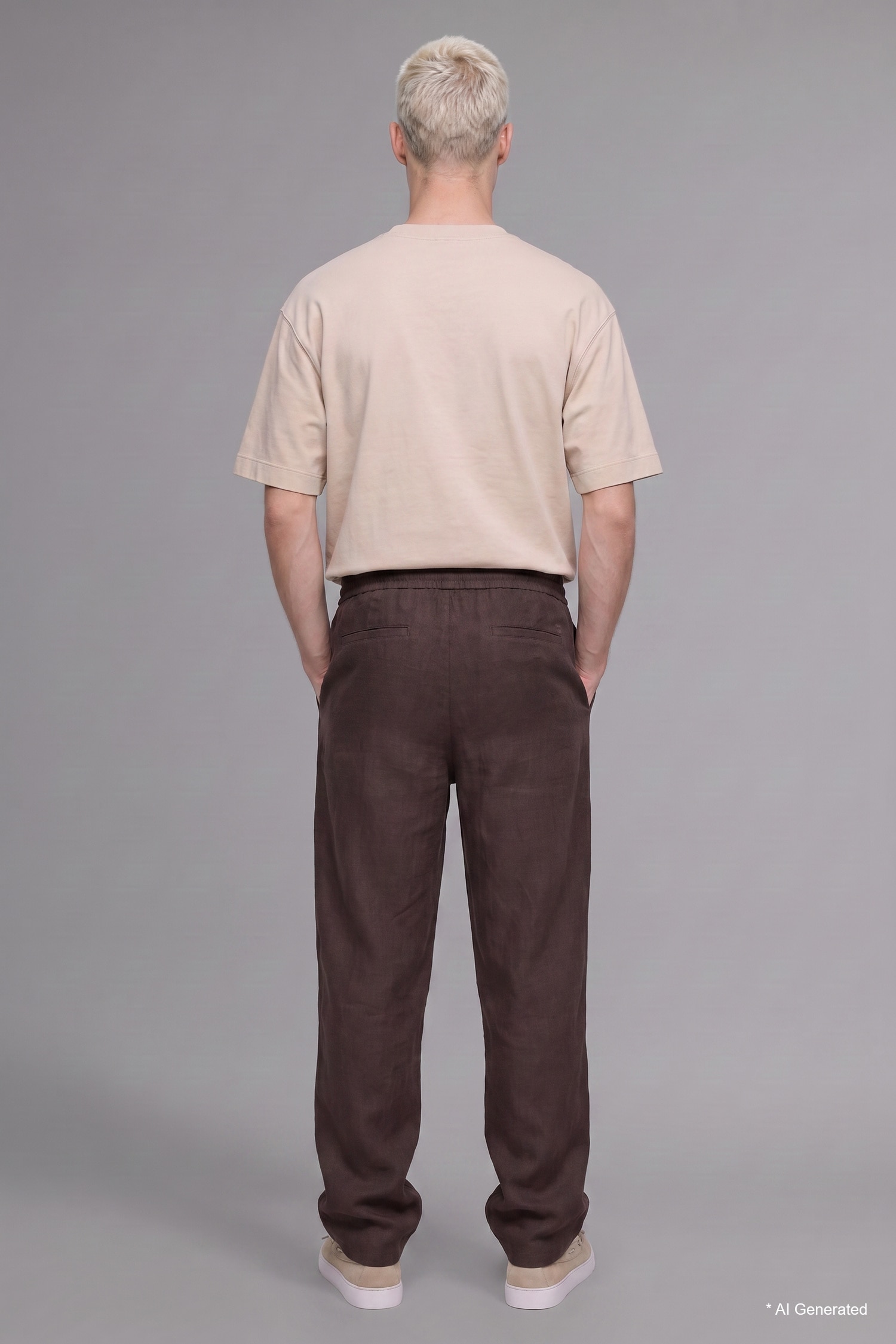 DeFacto %100 Pamuk Baggy Fit Pantolon görsel 3