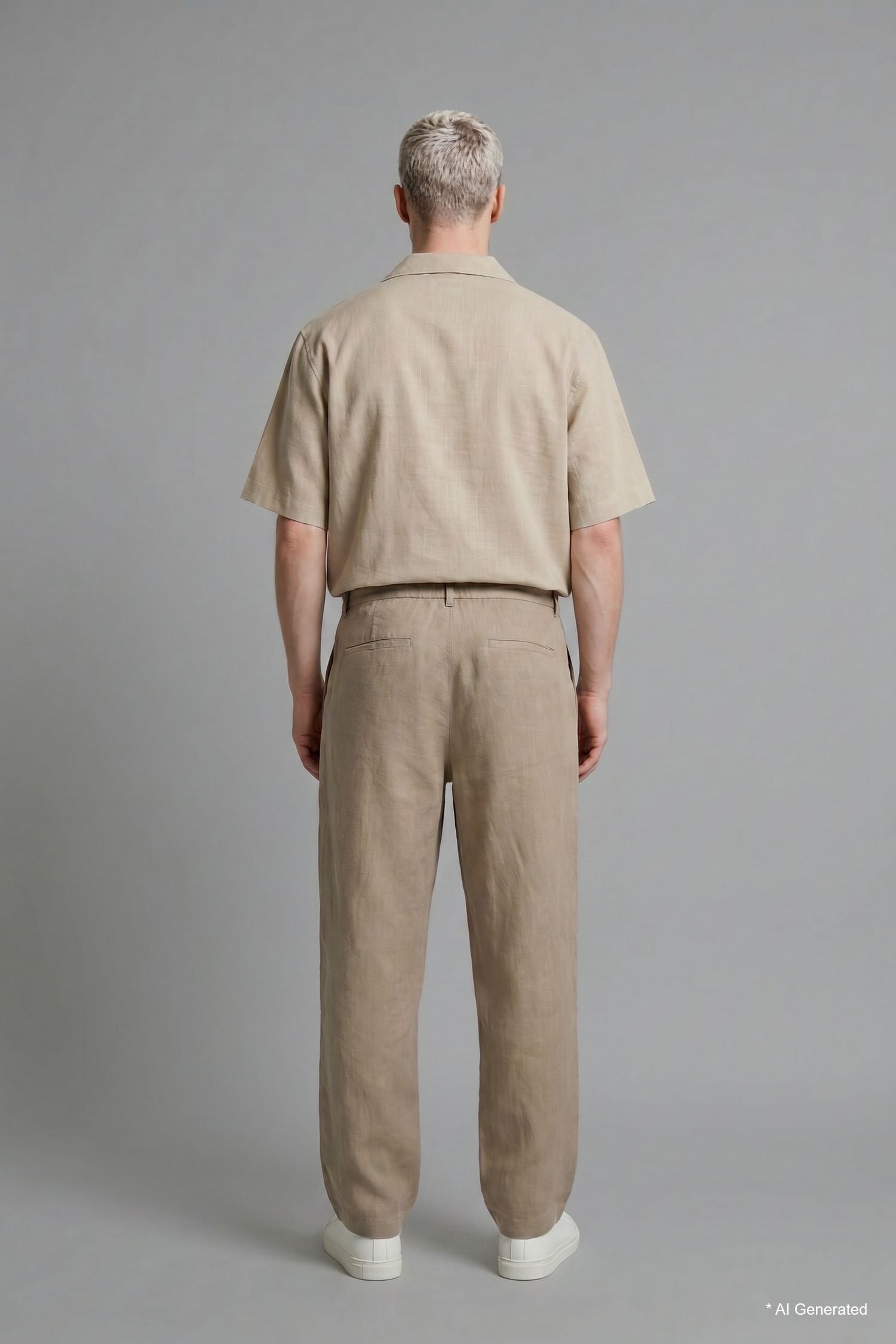 DeFacto %100 Pamuk Baggy Fit Pantolon görsel 3