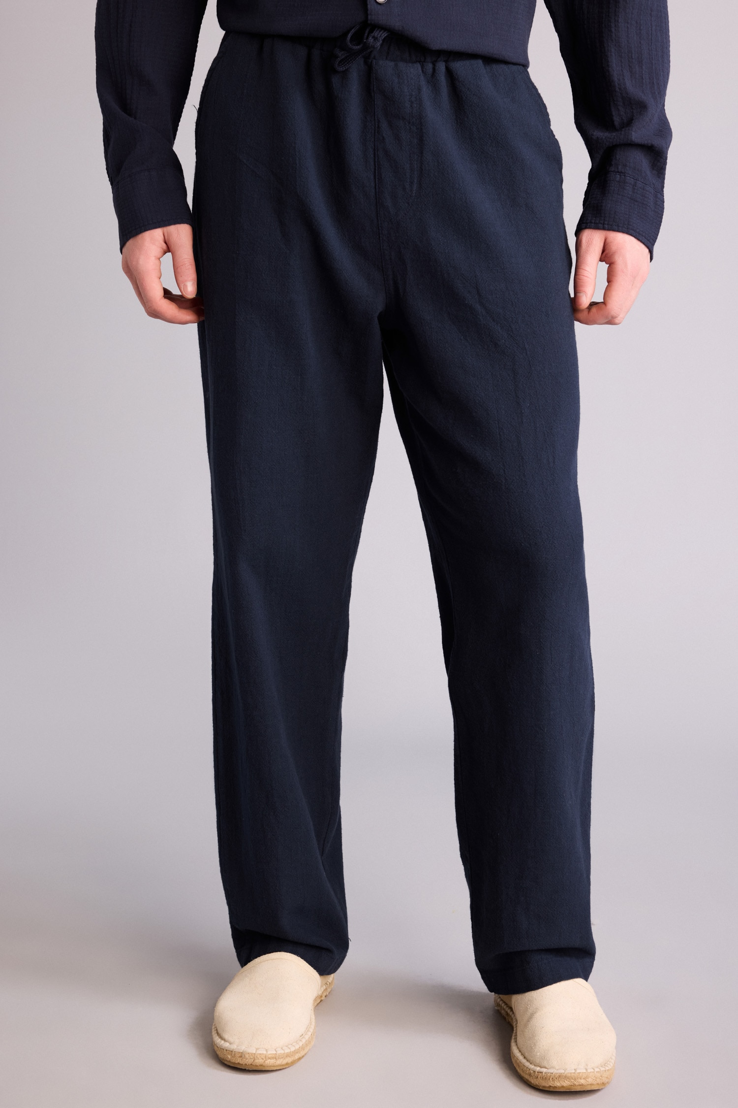 DeFacto %100 Pamuk Baggy Fit Pantolon görsel 3