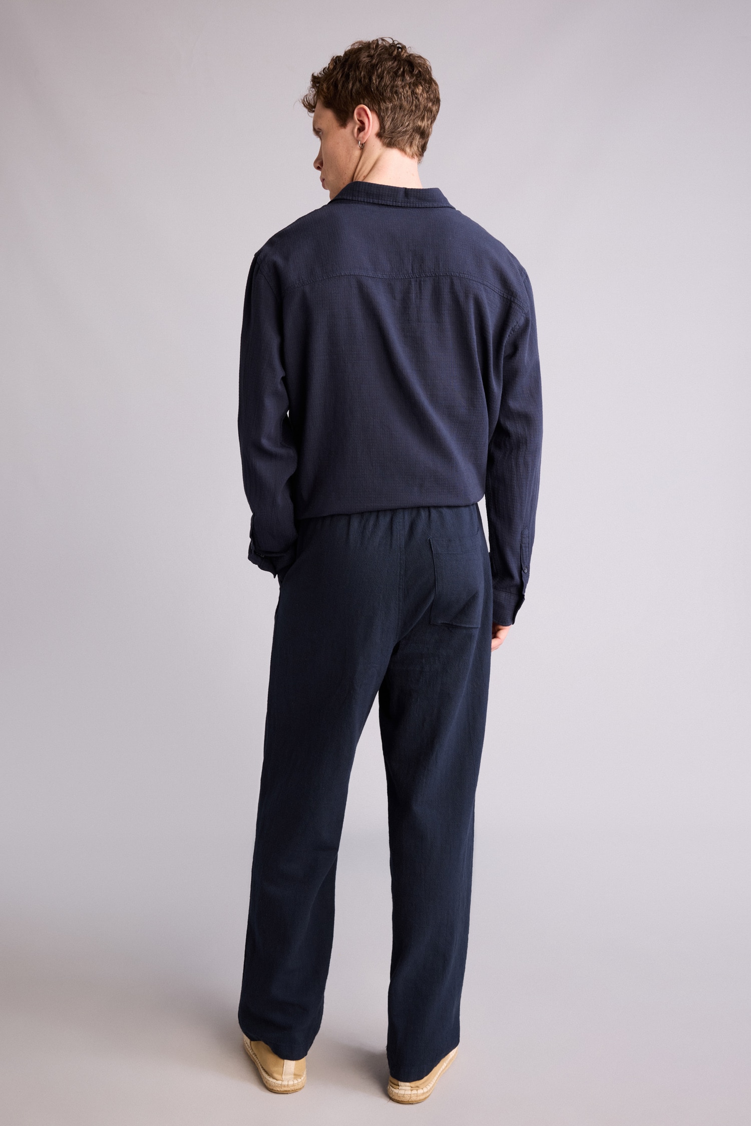 DeFacto %100 Pamuk Baggy Fit Pantolon görsel 5