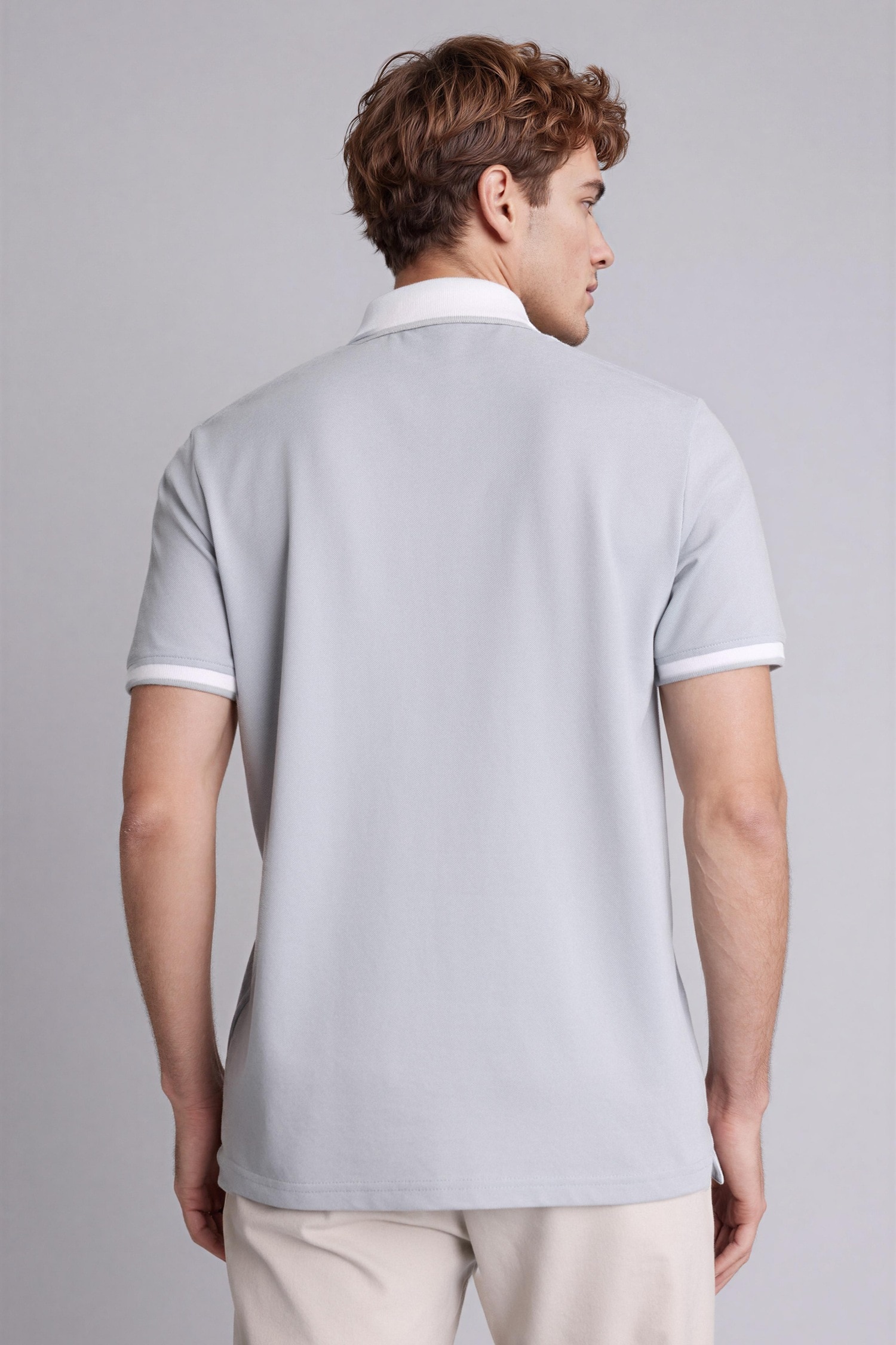 DeFacto Pamuklu Regular Fit Polo Tişört görsel 4