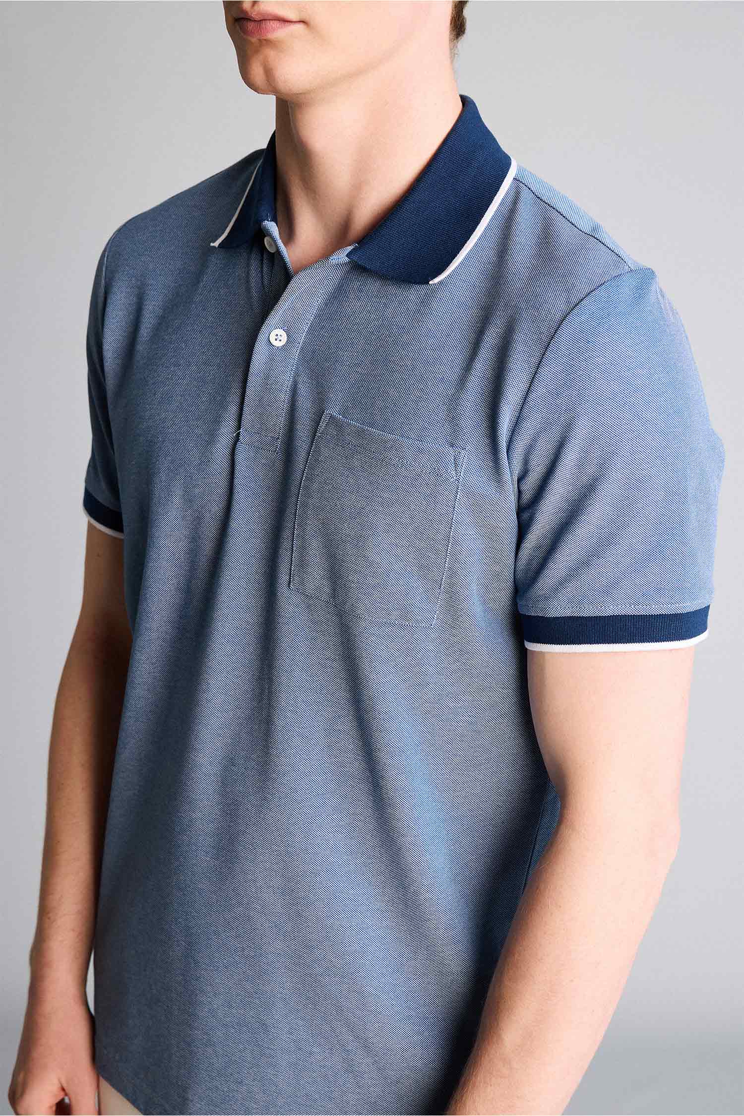 DeFacto Pamuklu Regular Fit Polo Tişört görsel 4