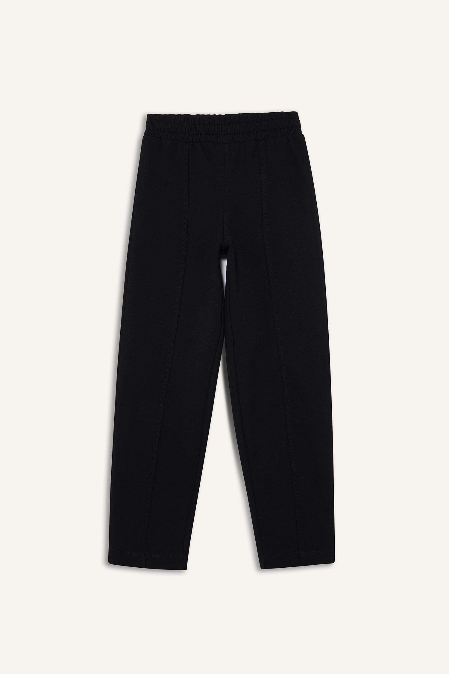 Kız Çocuk Barrel Fit Beli Lastikli Eşofman Altı