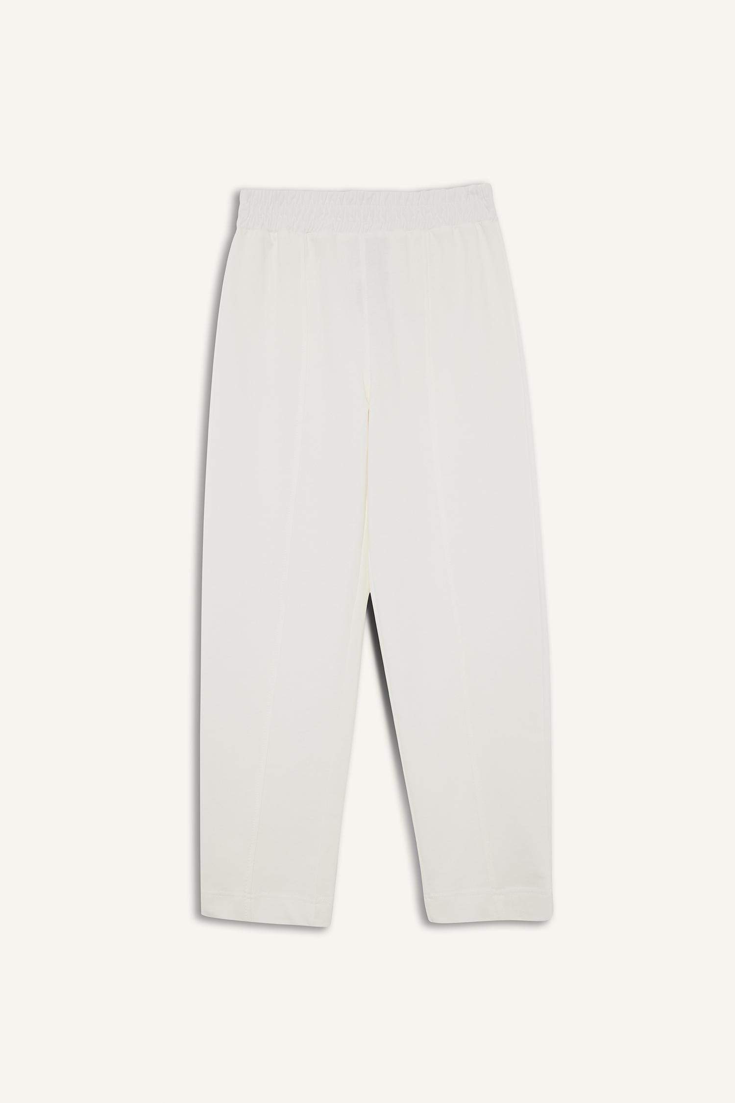 Kız Çocuk Barrel Fit Beli Lastikli Eşofman Altı