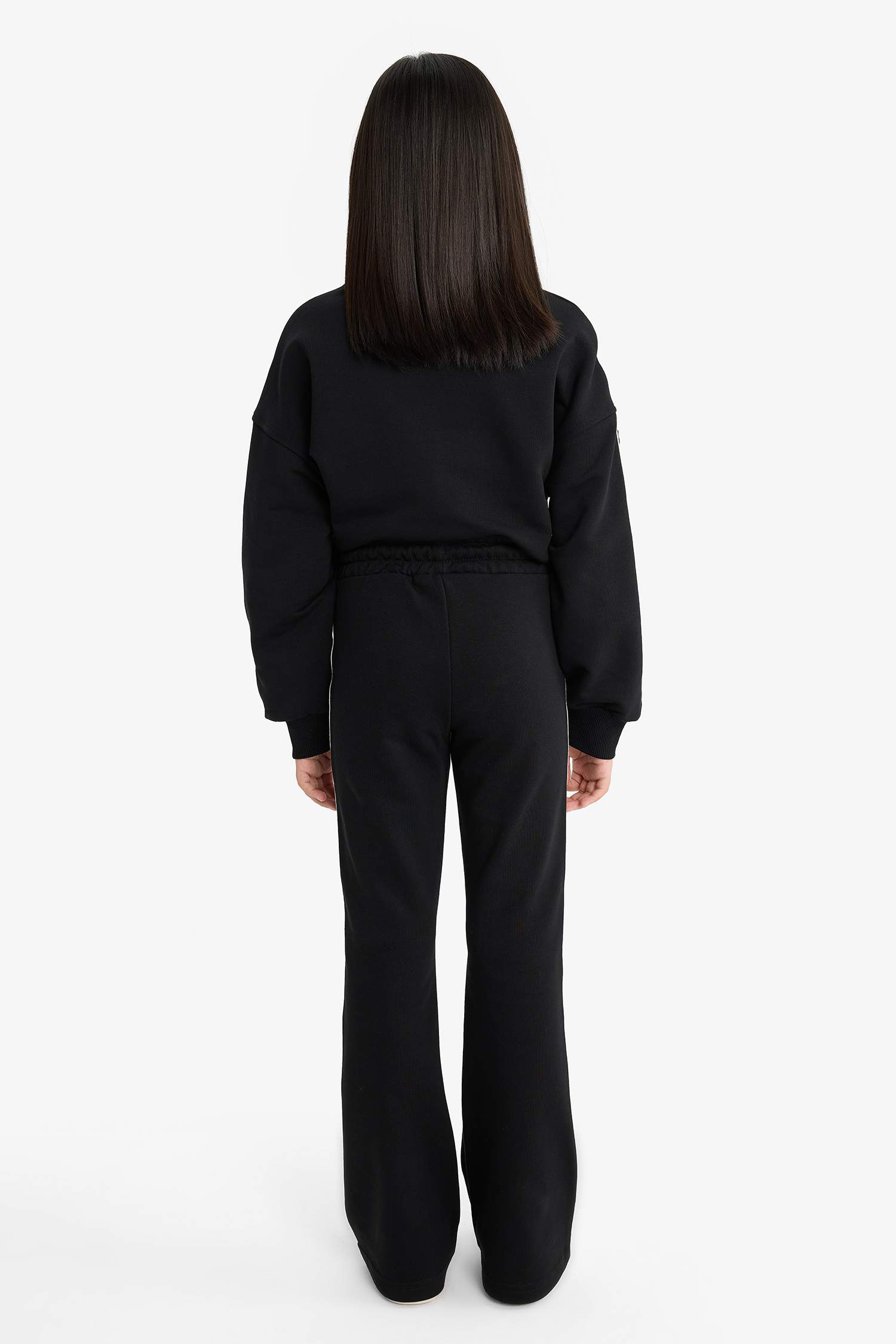 بنطلون سويت بانتس بناتي فلير فيت وخصر مطاطي