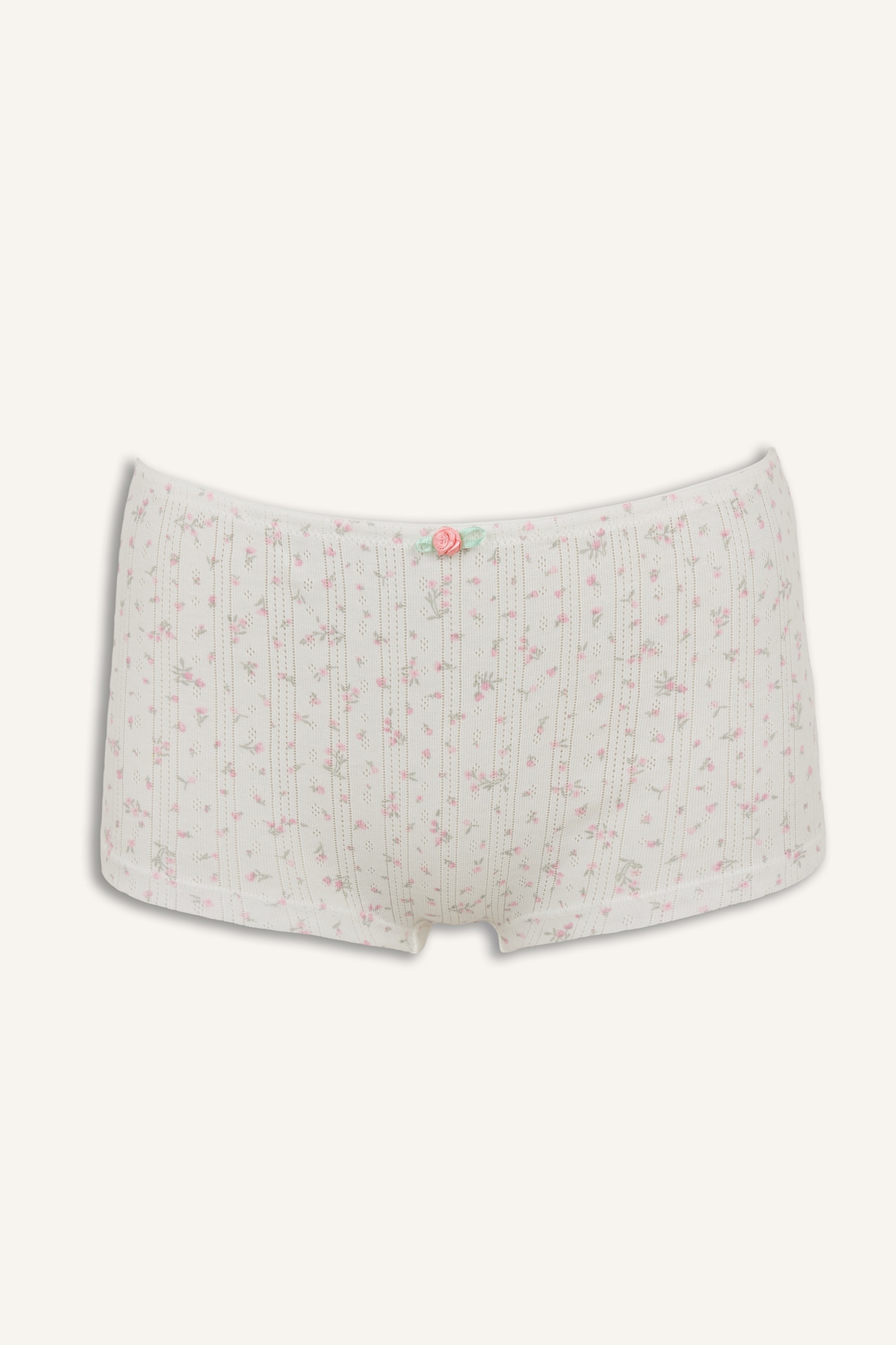DeFacto Çiçekli Pamuklu Boxer
