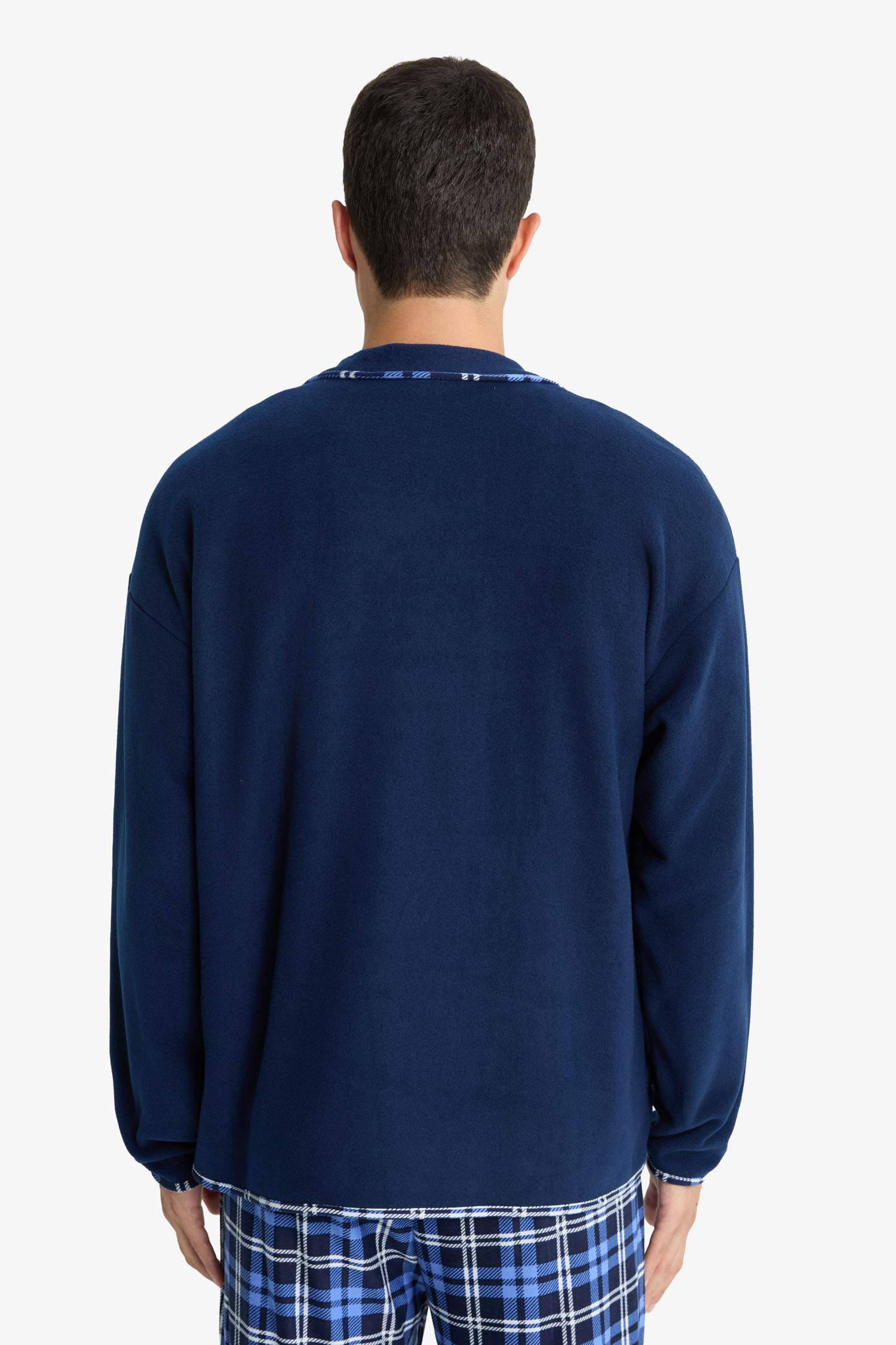 Regular Fit Polar Fleece Zippered Top