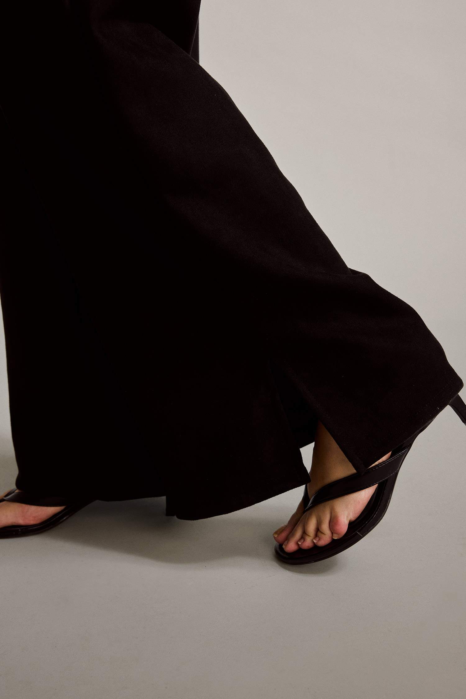 Wide Leg Geniş Bol Paça Süet Pantolon