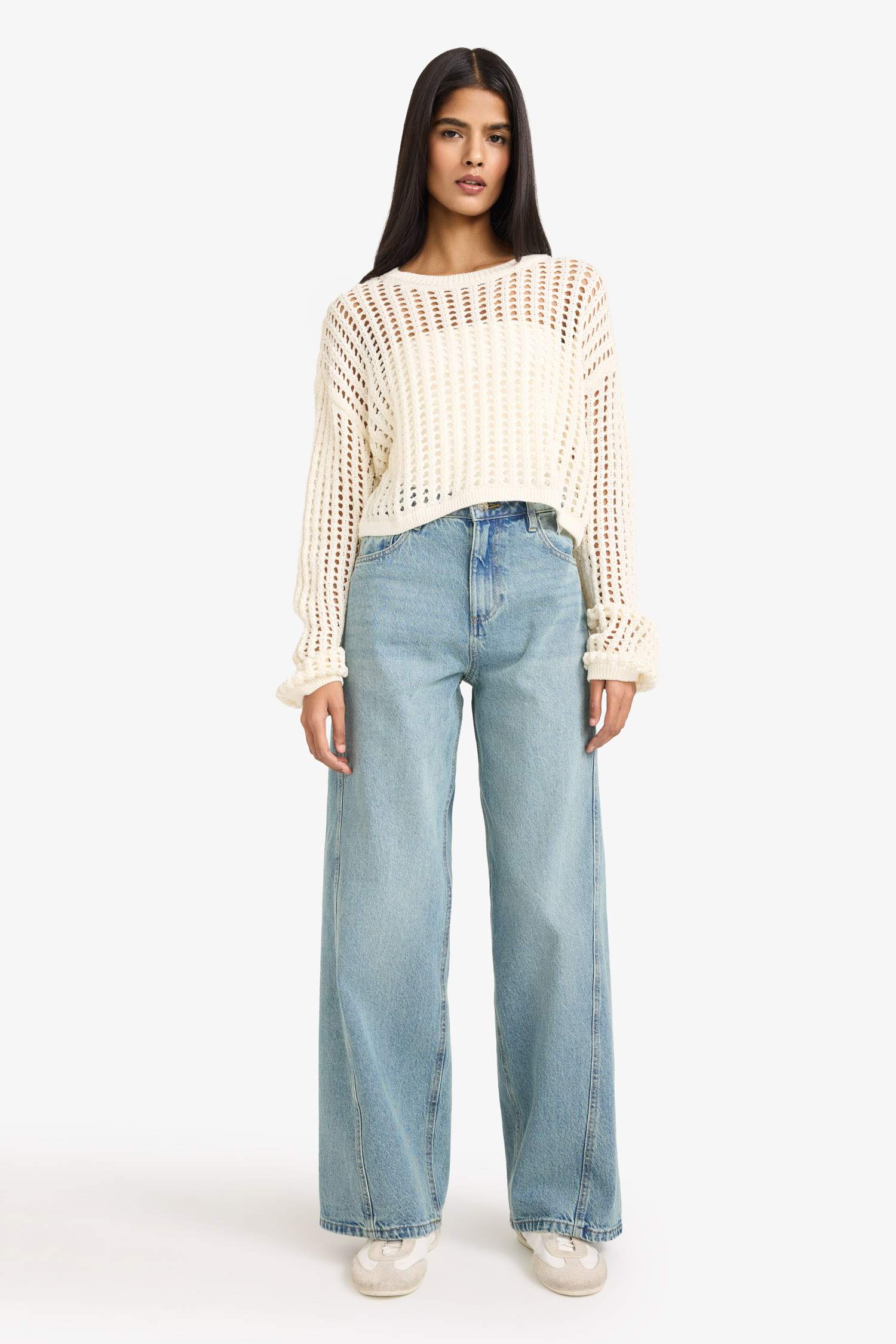 Свитер с круглым вырезом Regular Fit